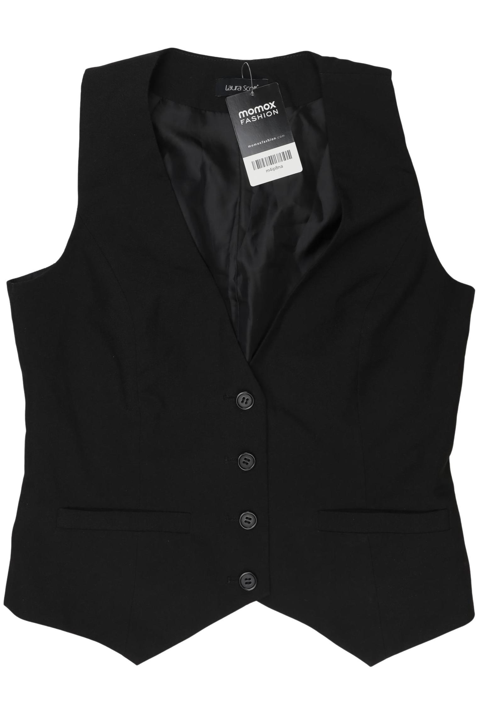 

Laura Scott Damen Weste, schwarz, Gr. 38