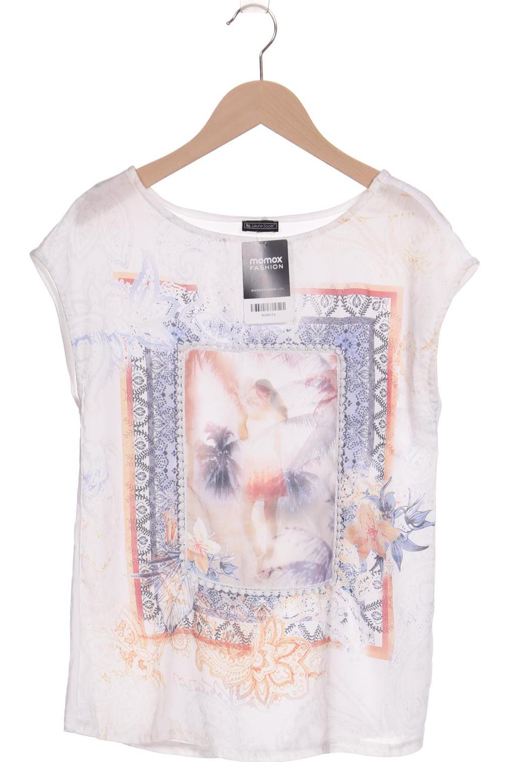 

Laura Scott Damen T-Shirt, weiß, Gr. 32