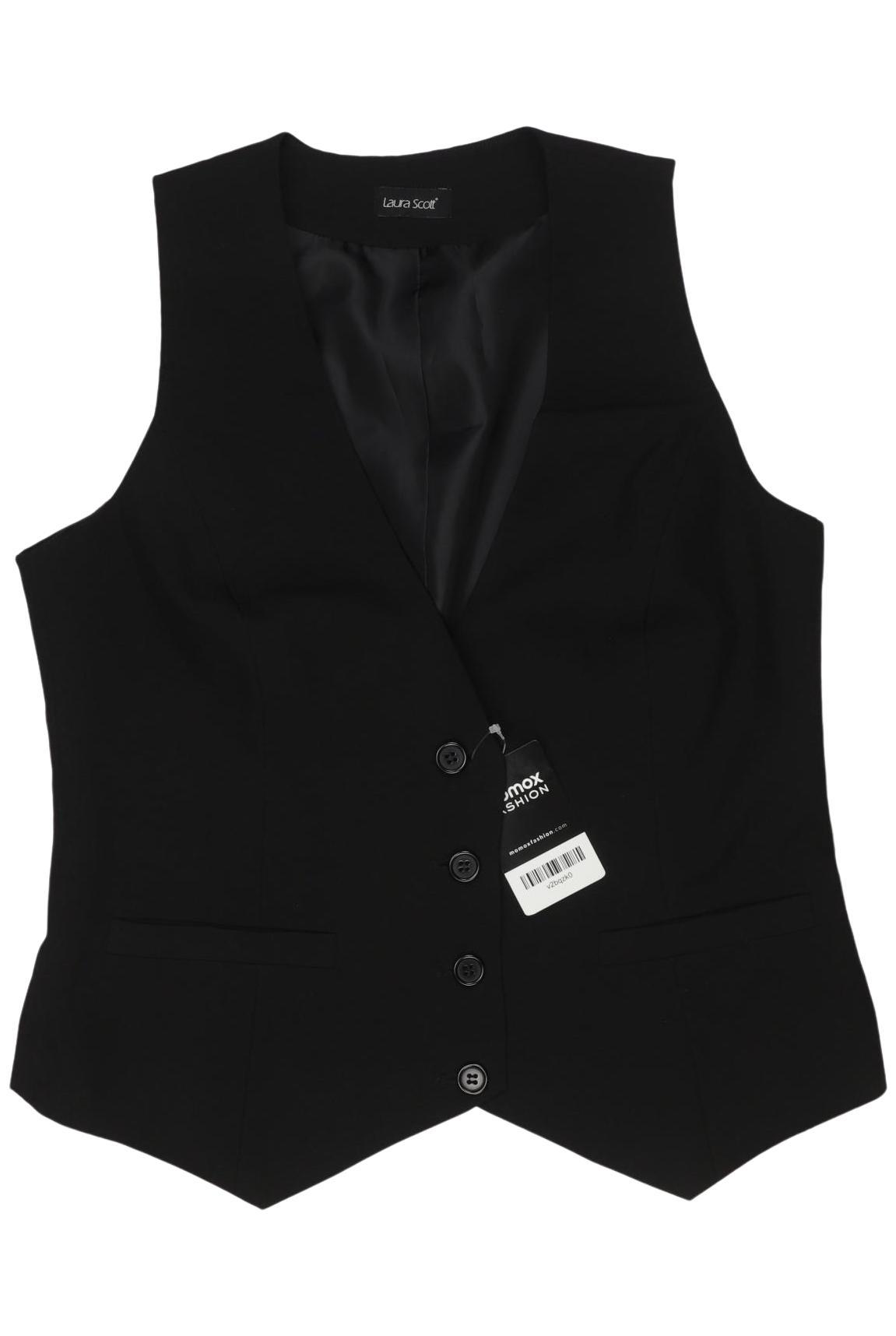 

Laura Scott Damen Weste, schwarz, Gr. 40