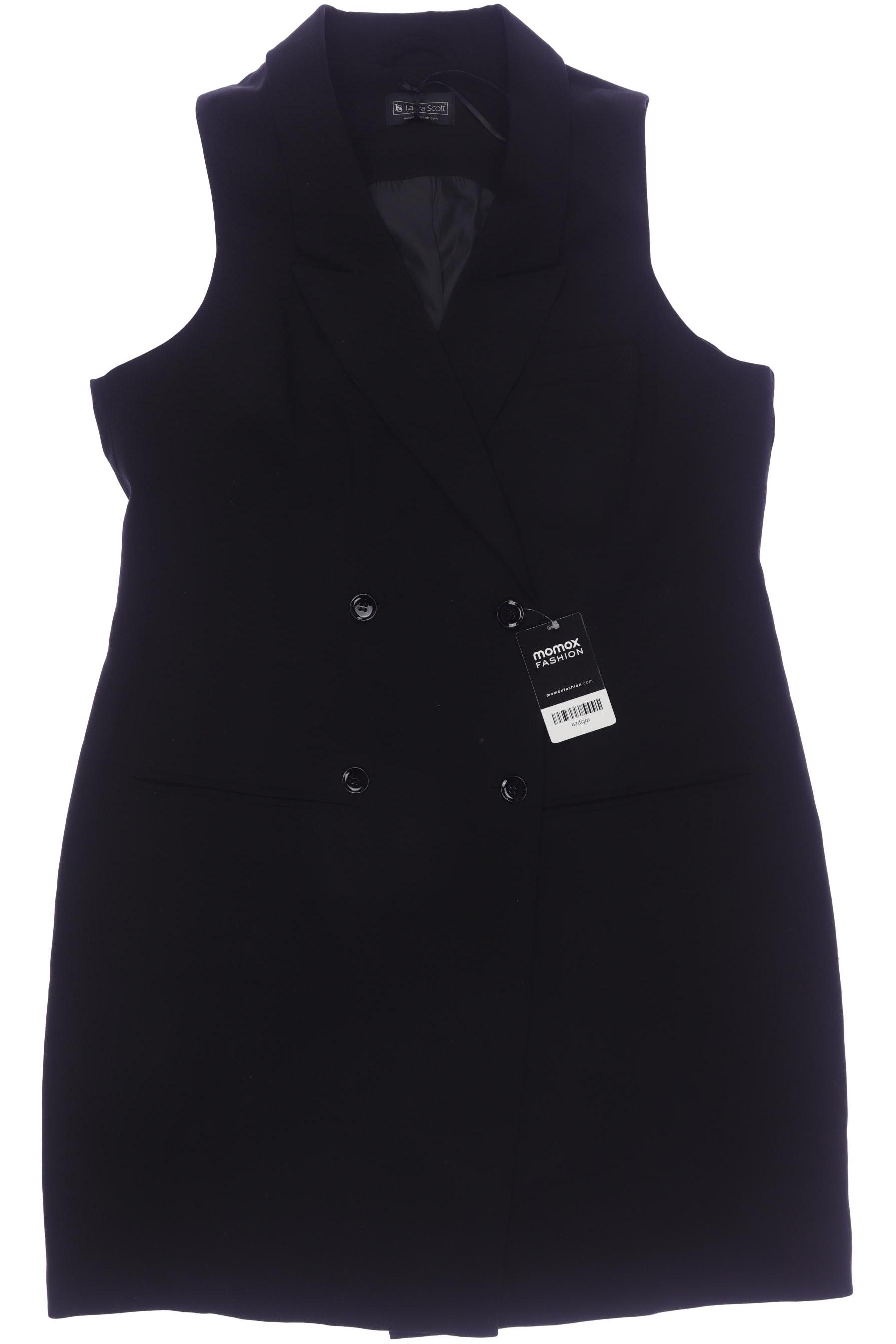 

Laura Scott Damen Weste, schwarz, Gr. 46