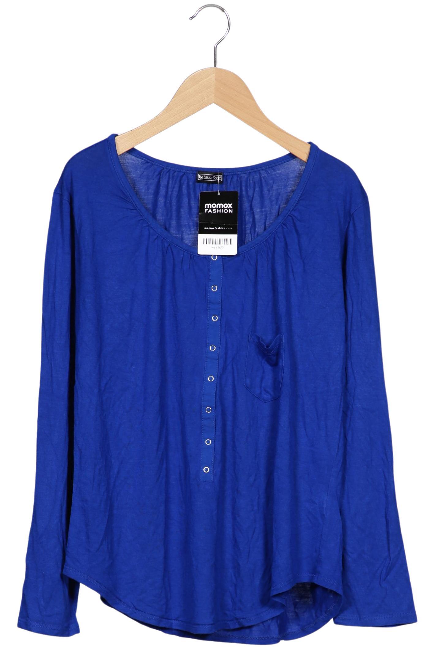 

Laura Scott Damen Langarmshirt, blau, Gr. 36