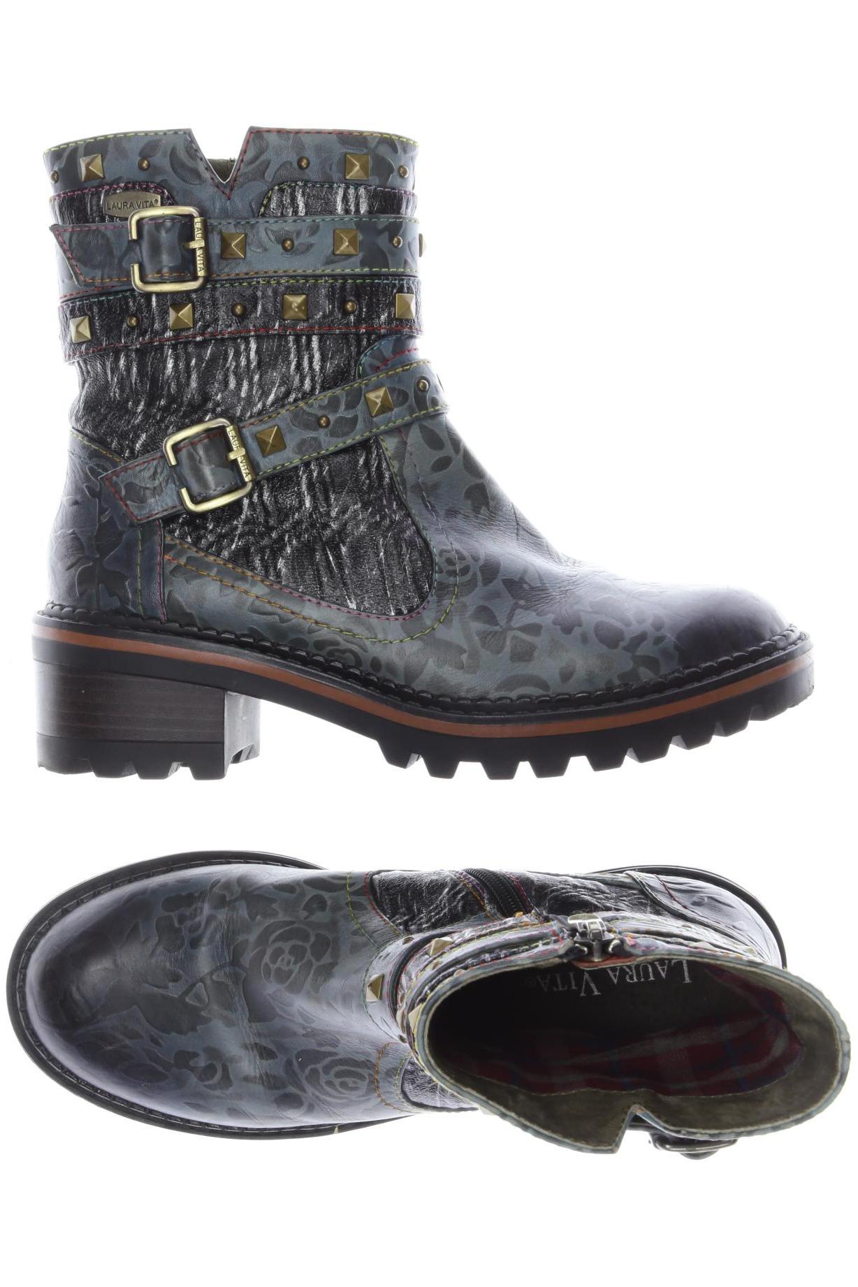 

Laura Vita Damen Stiefelette, hellblau, Gr. 37