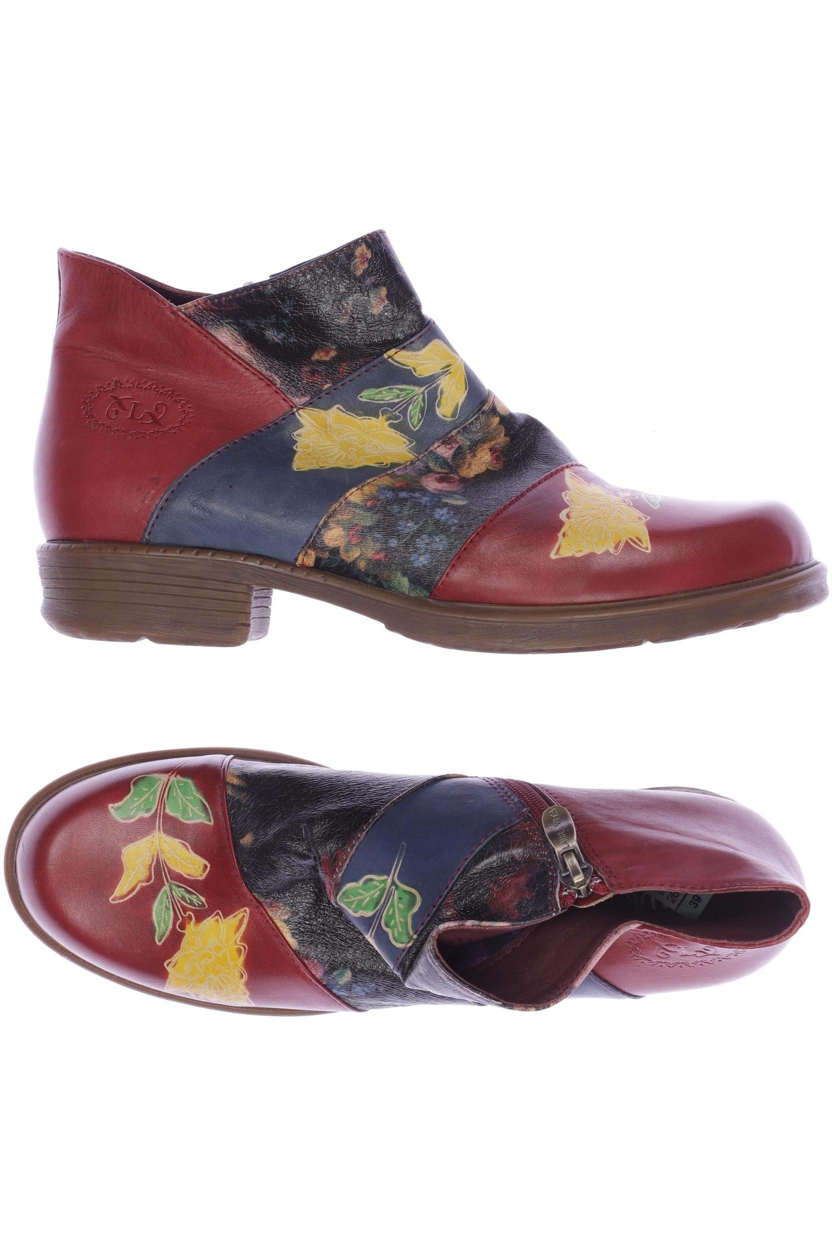 

Laura Vita Damen Stiefelette, rot, Gr. 39