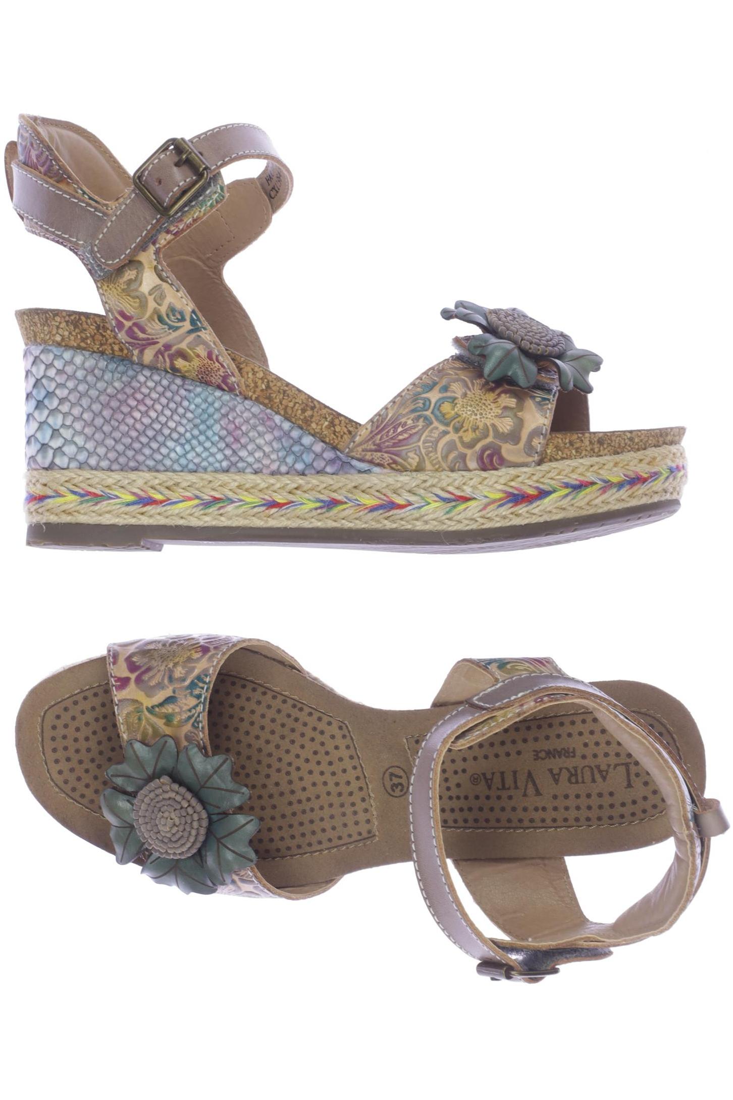 

Laura Vita Damen Sandale, beige, Gr. 37