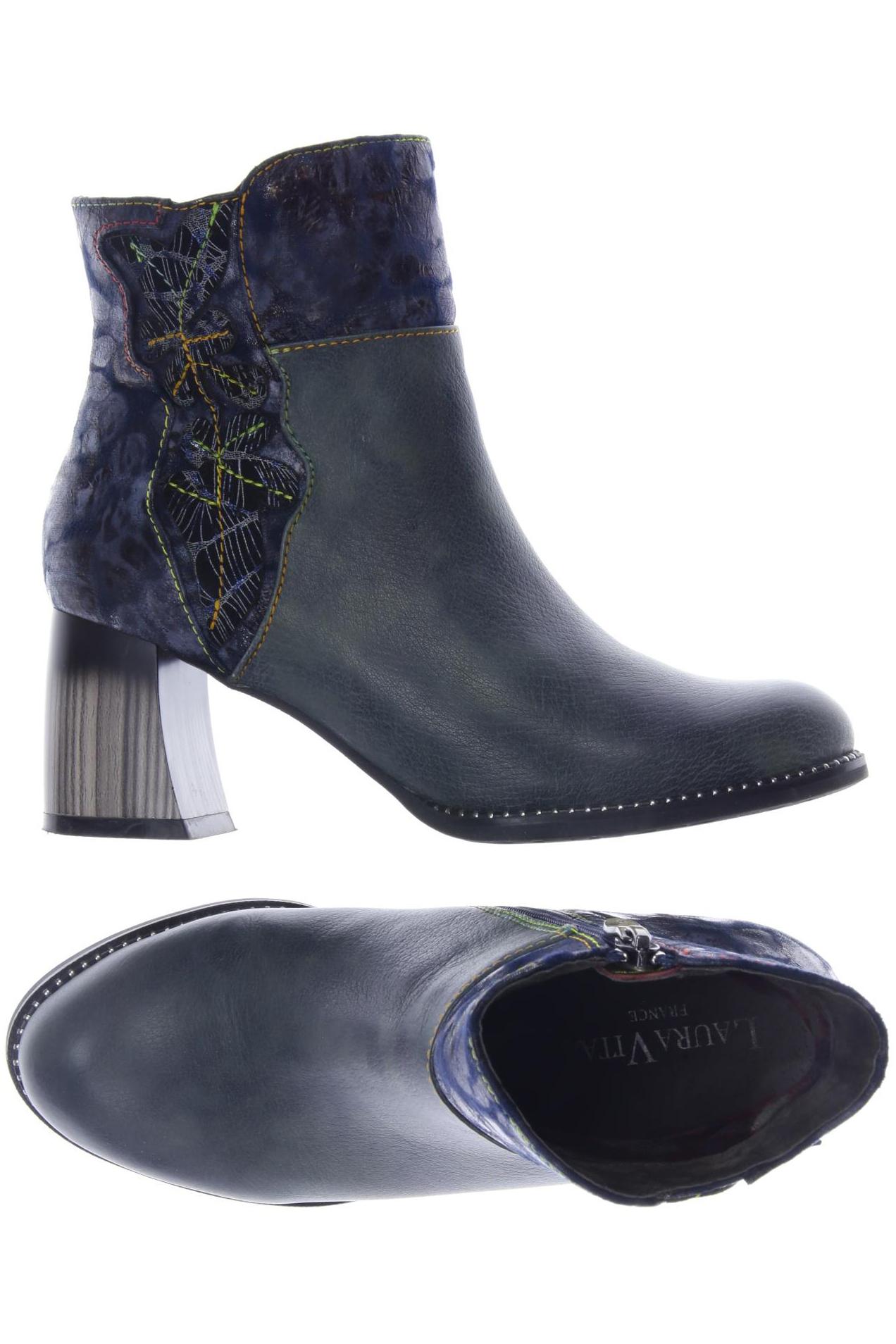 

Laura Vita Damen Stiefelette, blau, Gr. 36