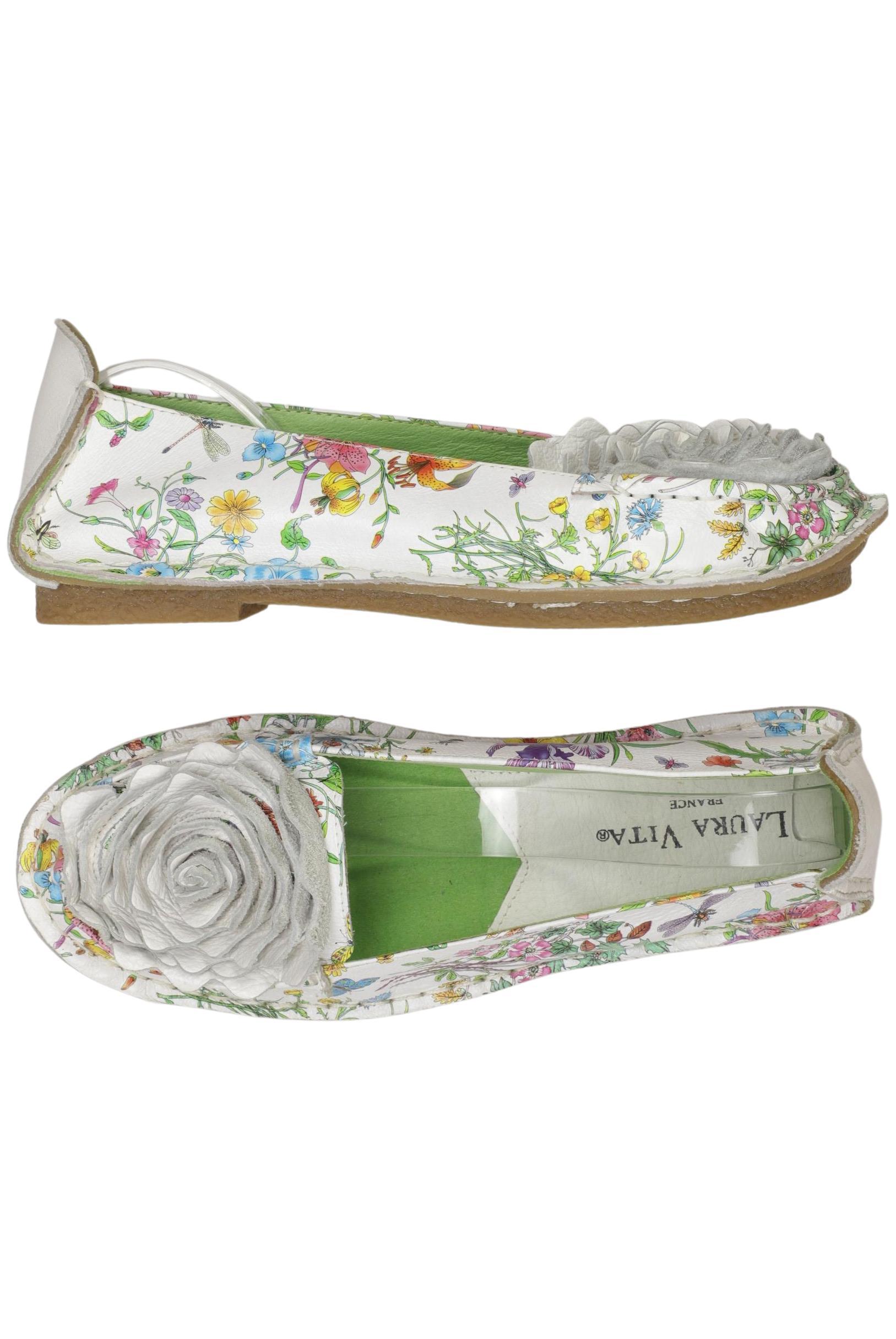 

Laura Vita Damen Ballerinas, weiß, Gr. 38
