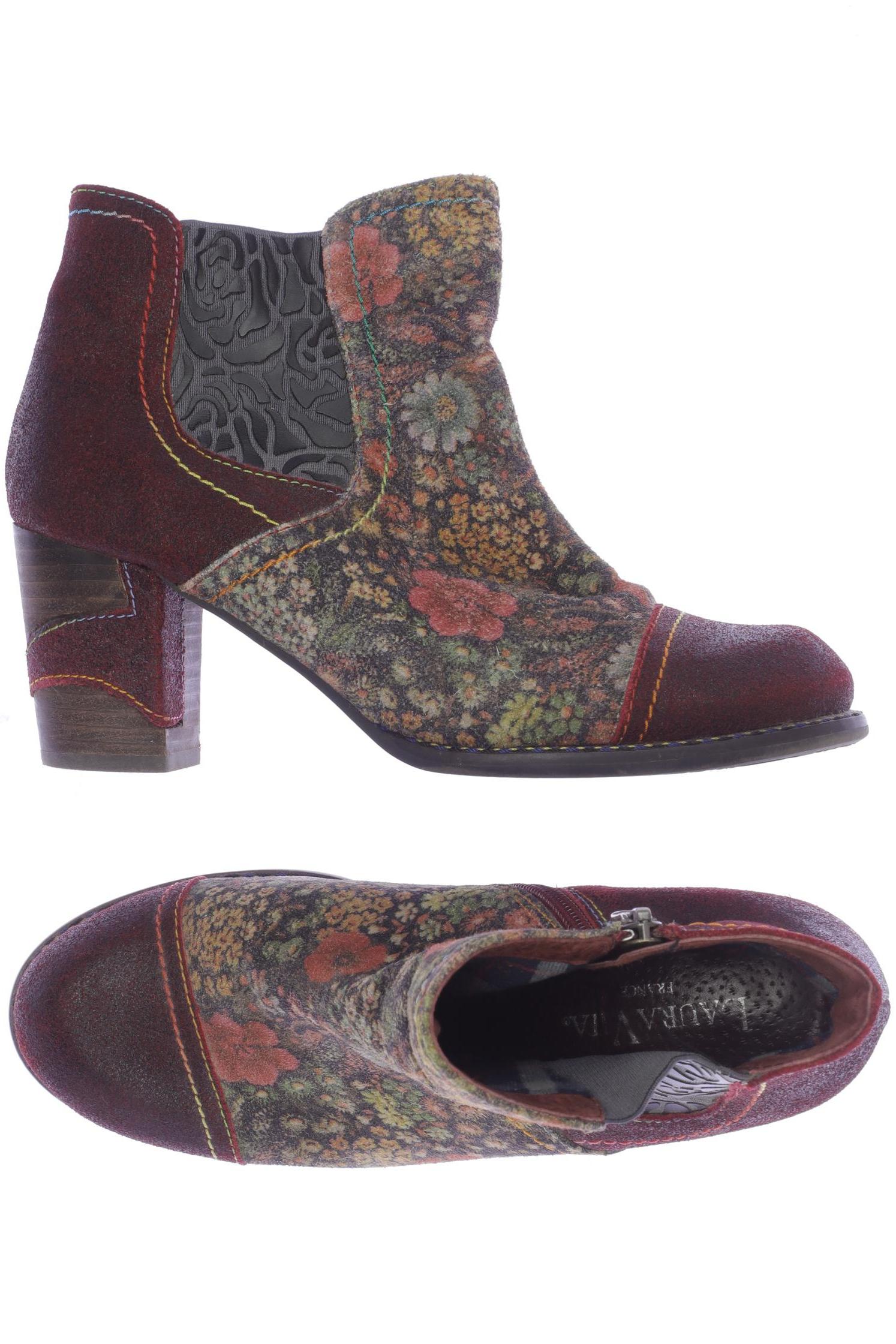 

Laura Vita Damen Stiefelette, bordeaux, Gr. 37