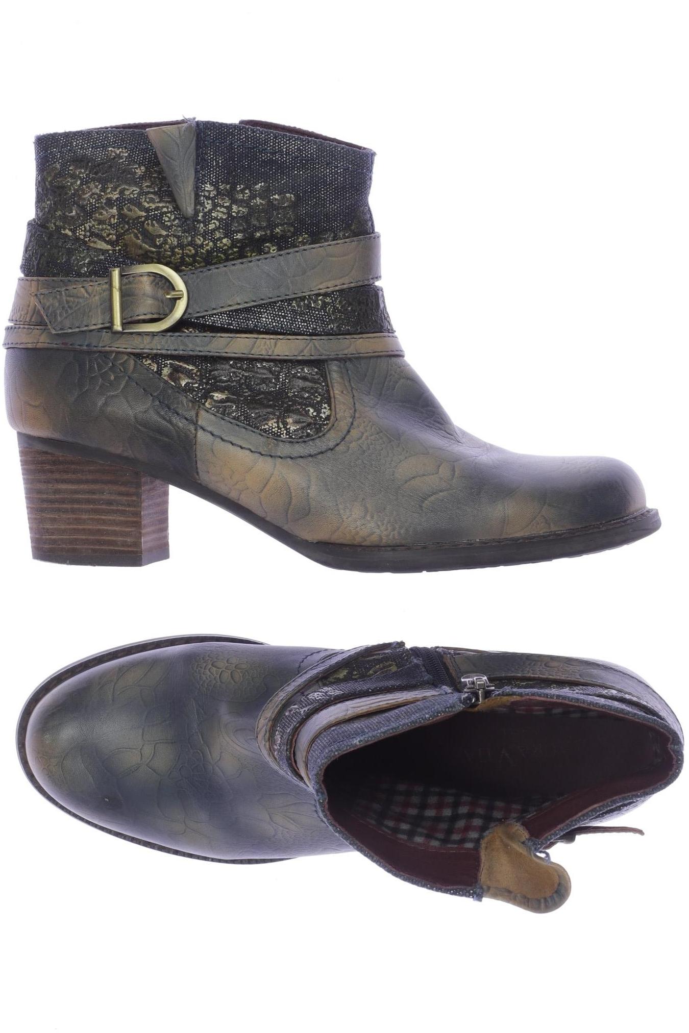 

Laura Vita Damen Stiefelette, blau, Gr. 40