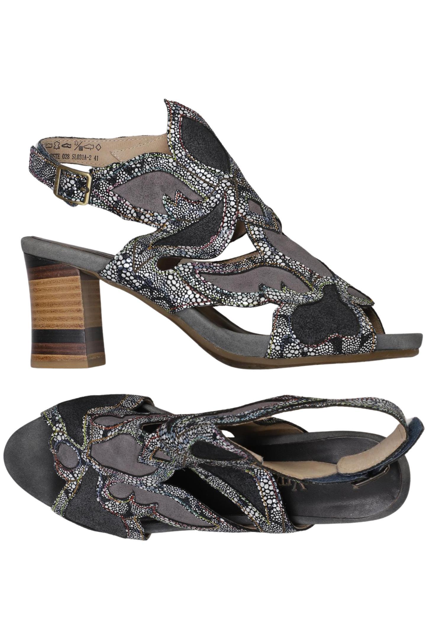 

Laura Vita Damen Sandale, grau, Gr. 41