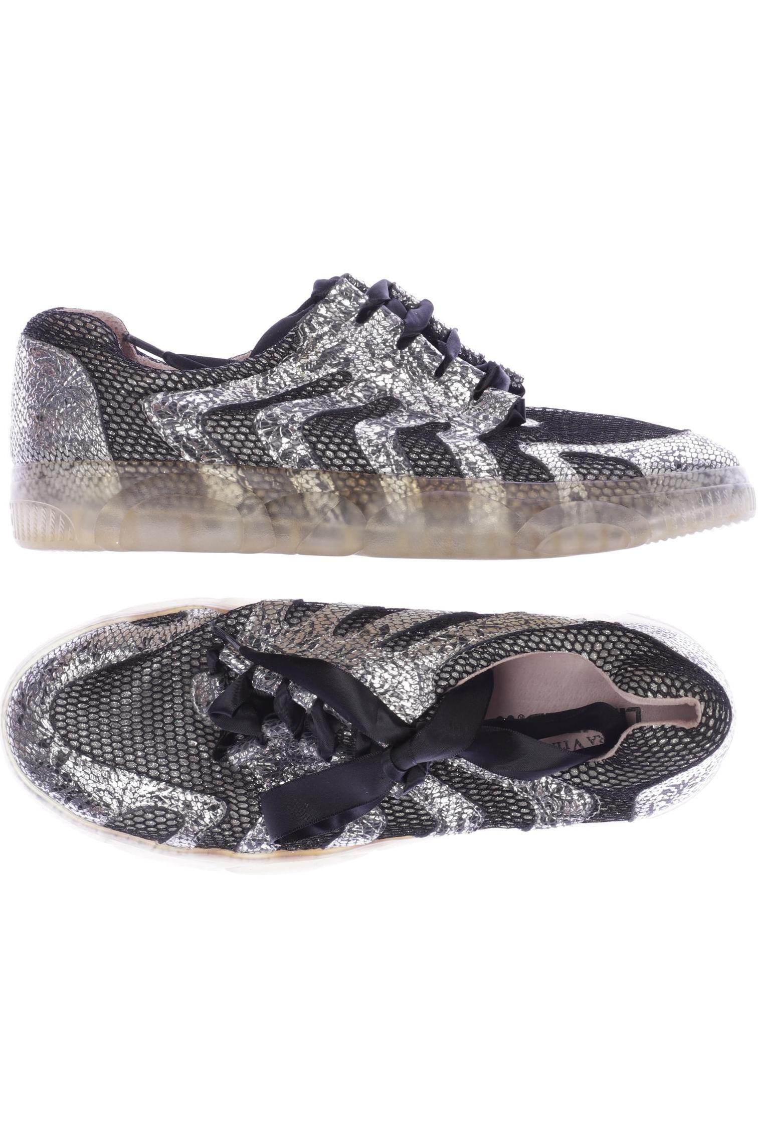 

Laura Vita Damen Sneakers, silber, Gr. 38