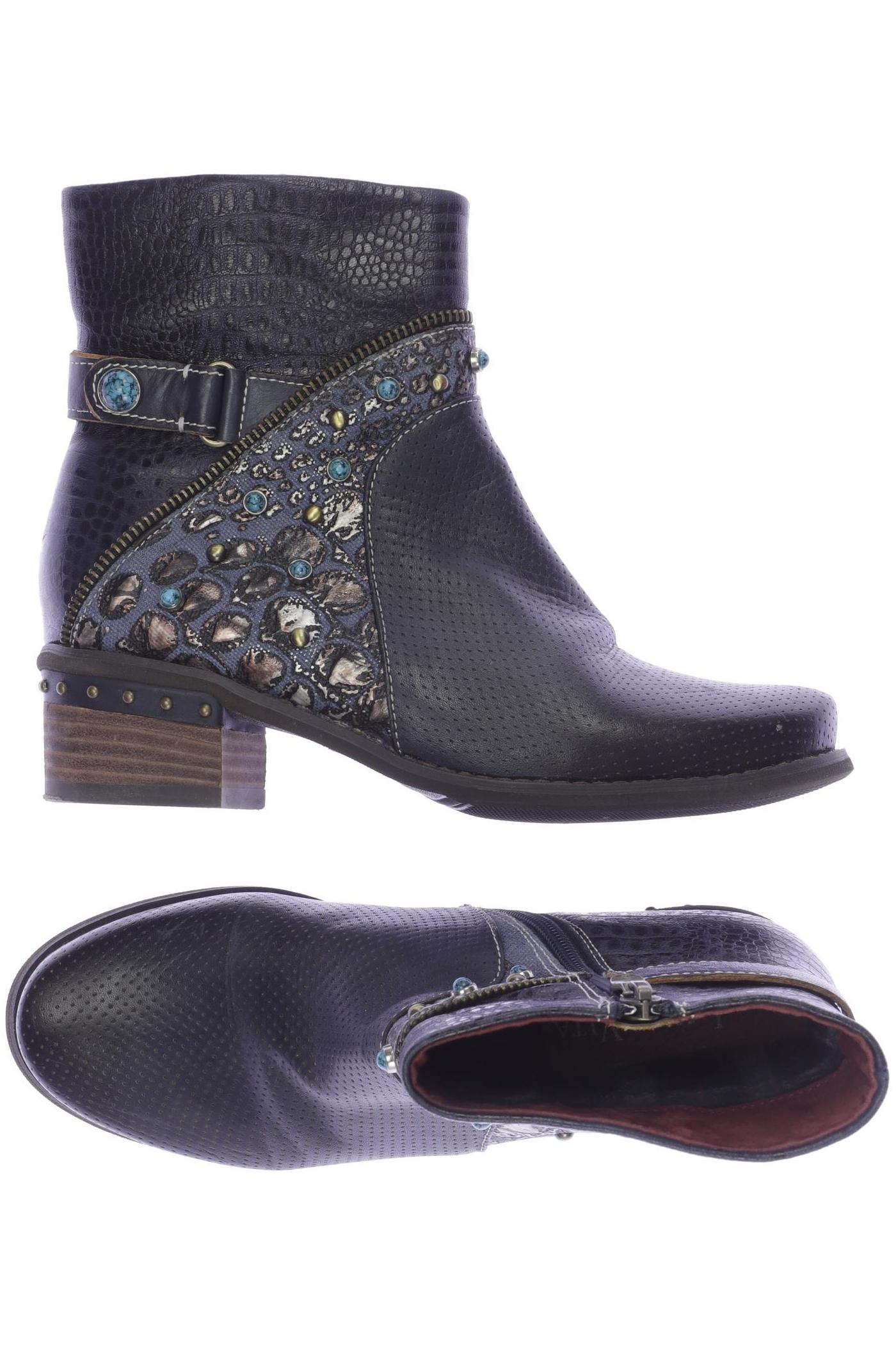 

Laura Vita Damen Stiefelette, marineblau