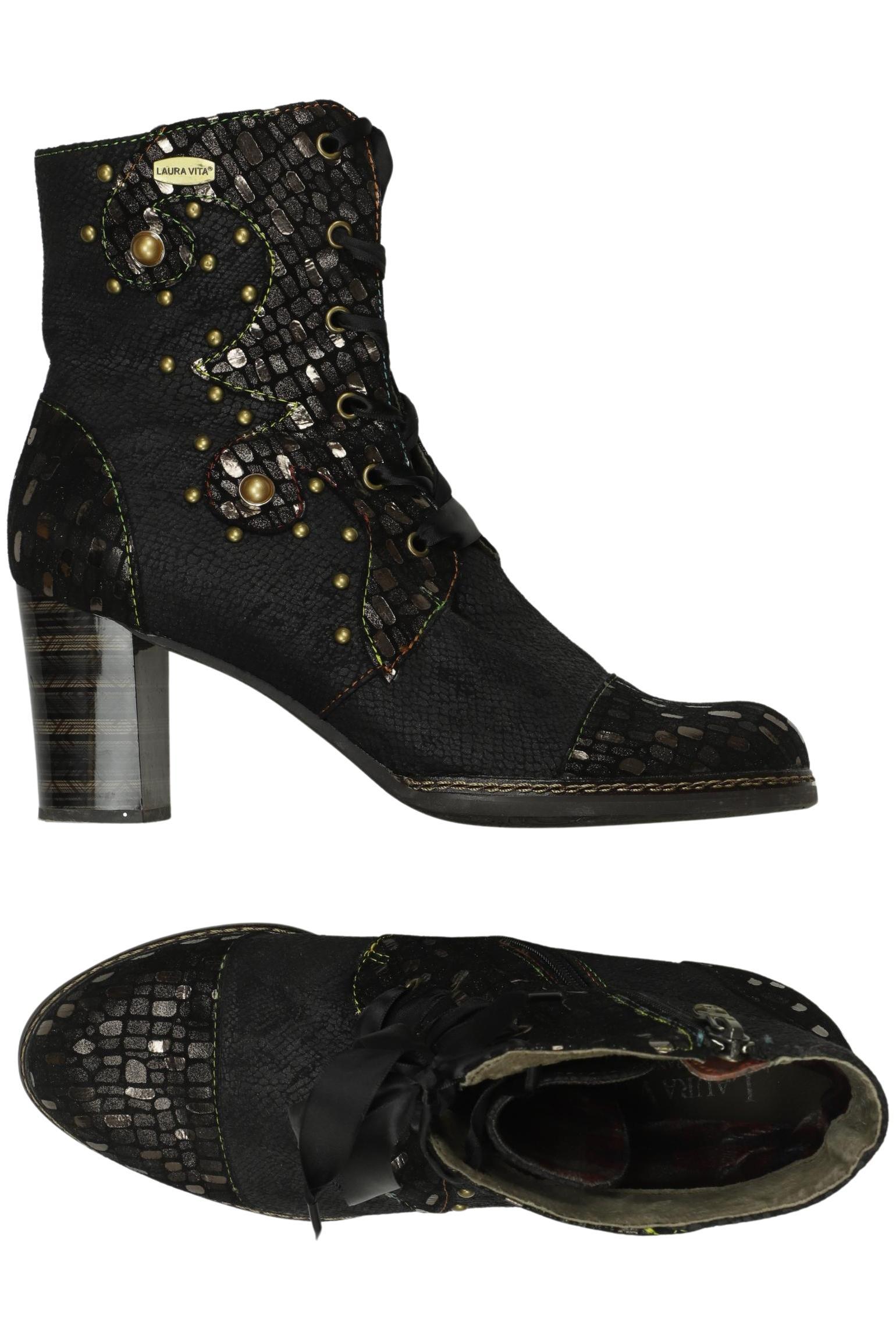 

Laura Vita Damen Stiefelette, schwarz, Gr. 41