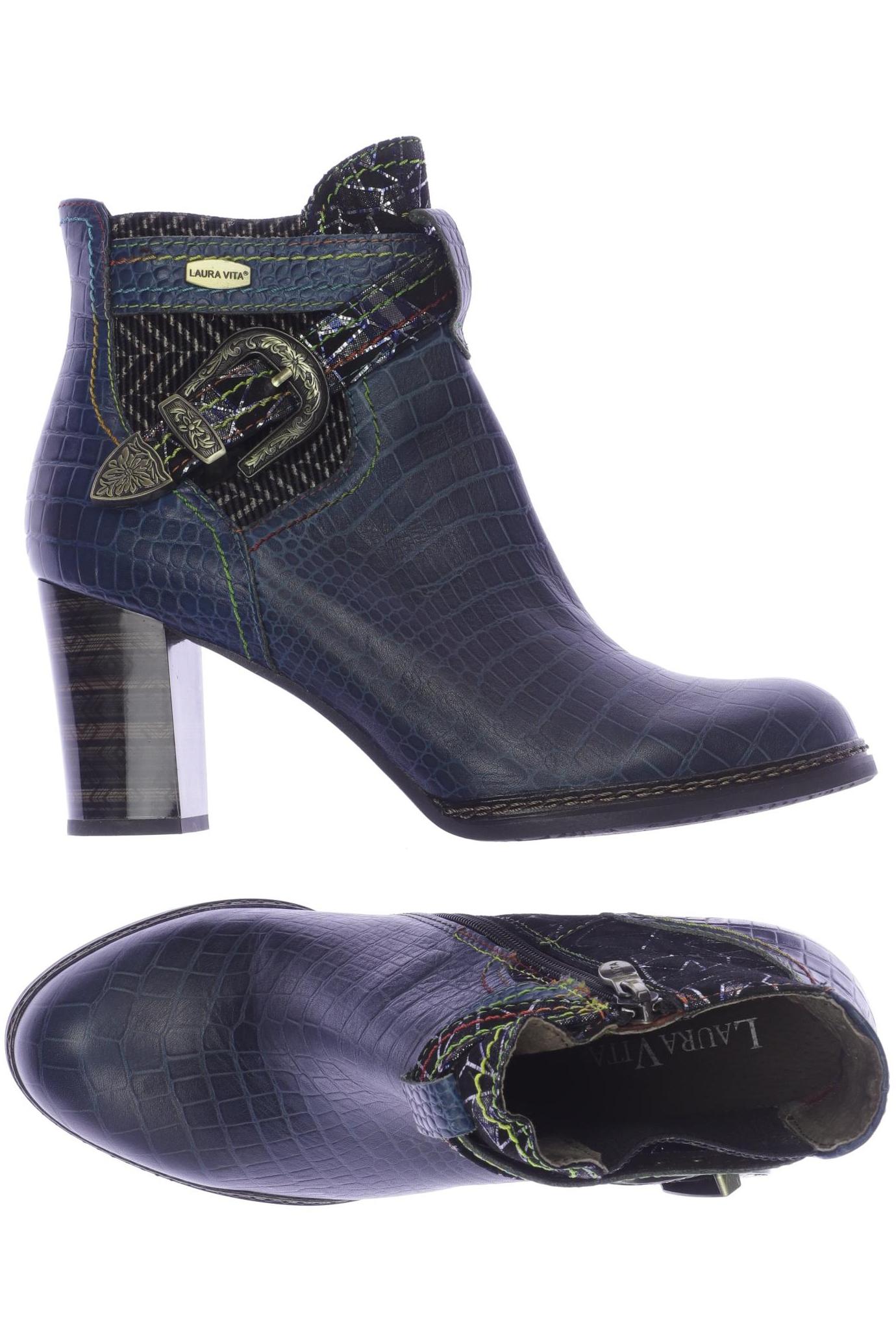 

Laura Vita Damen Stiefelette, marineblau