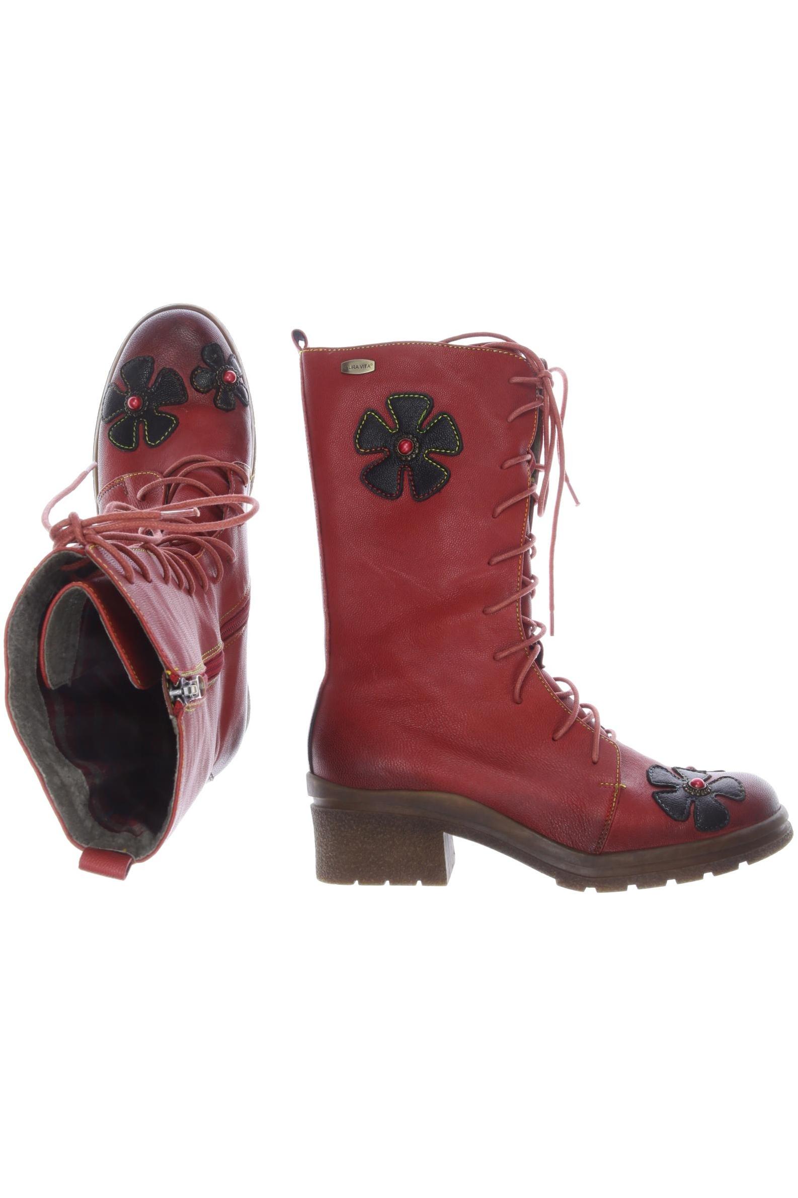

Laura Vita Damen Stiefel, rot, Gr. 39