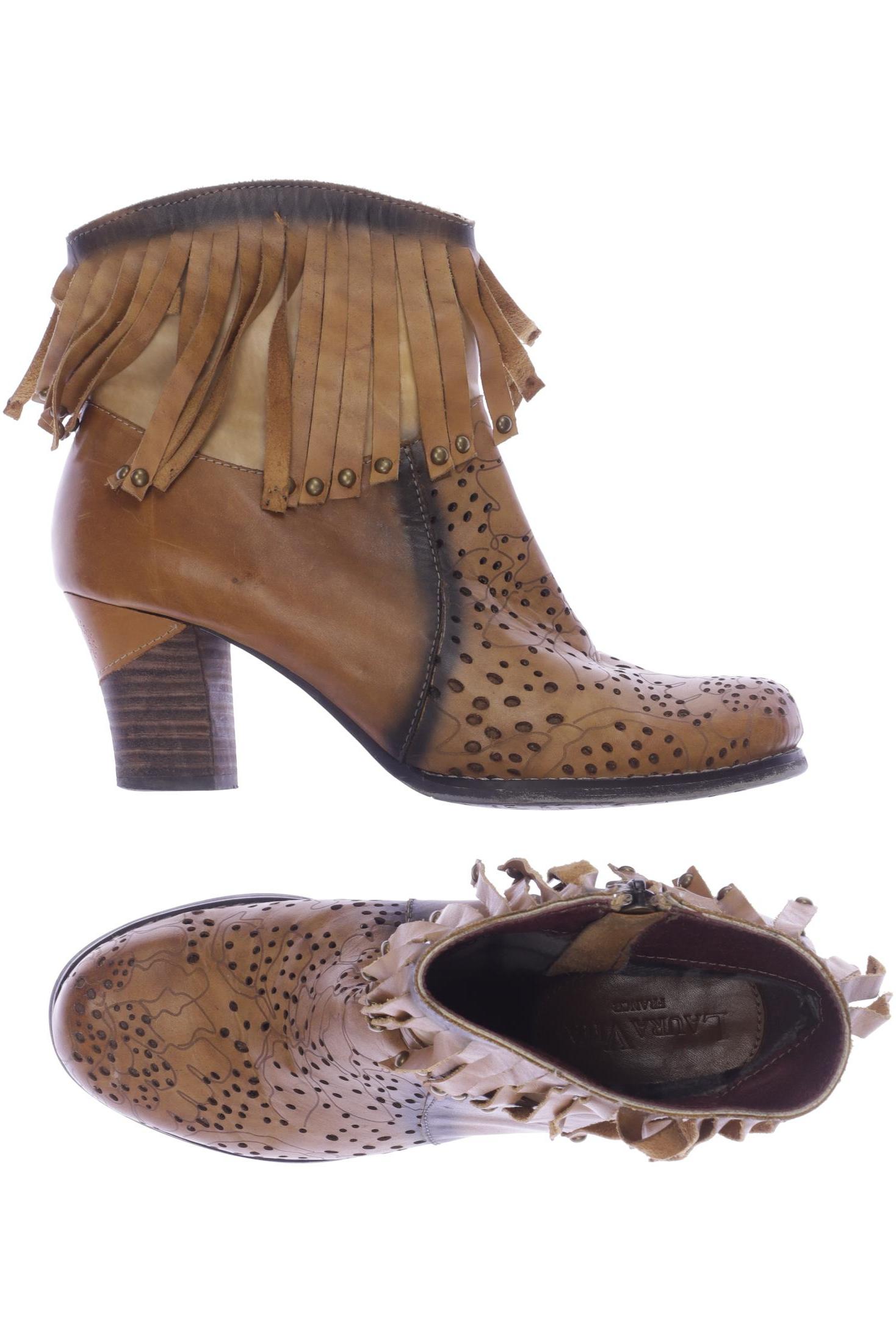 

Laura Vita Damen Stiefelette, orange, Gr. 40