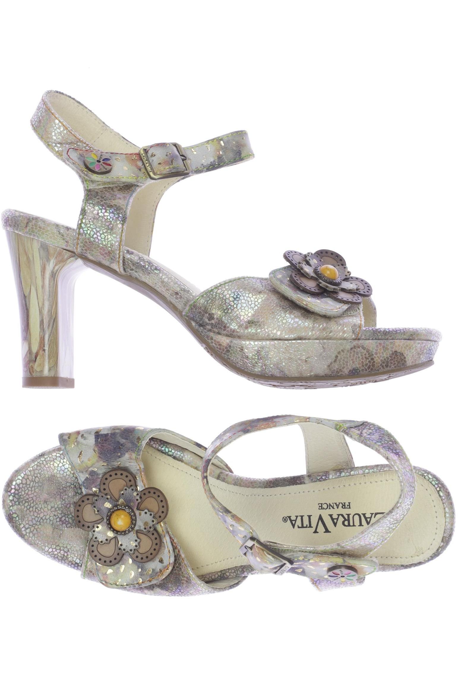 

Laura Vita Damen Sandale, beige, Gr. 38