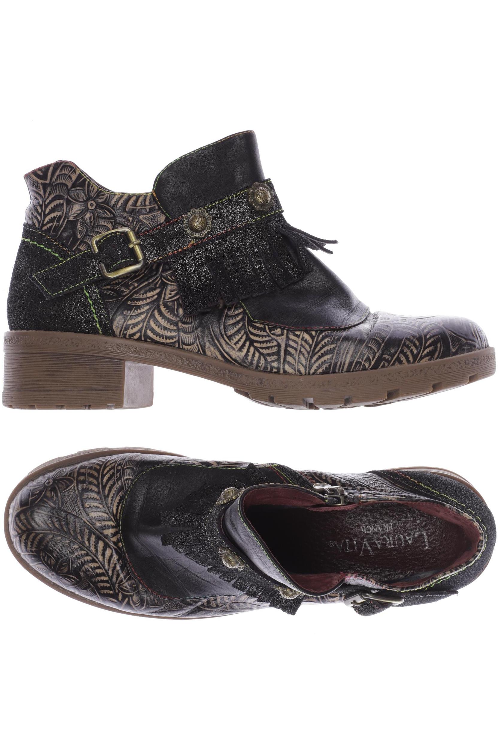

Laura Vita Damen Stiefelette, schwarz, Gr. 40