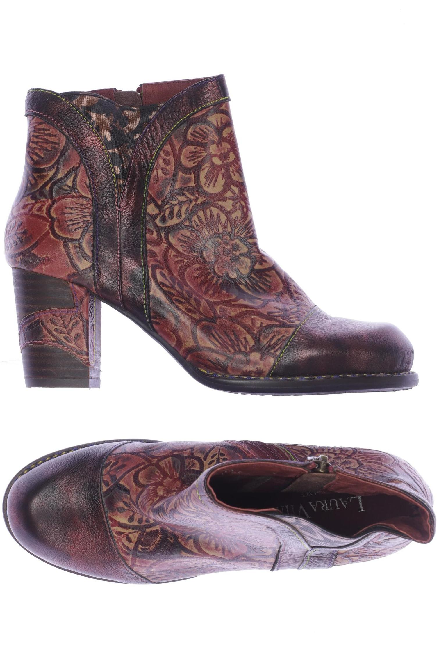 

Laura Vita Damen Stiefelette, bordeaux, Gr. 37