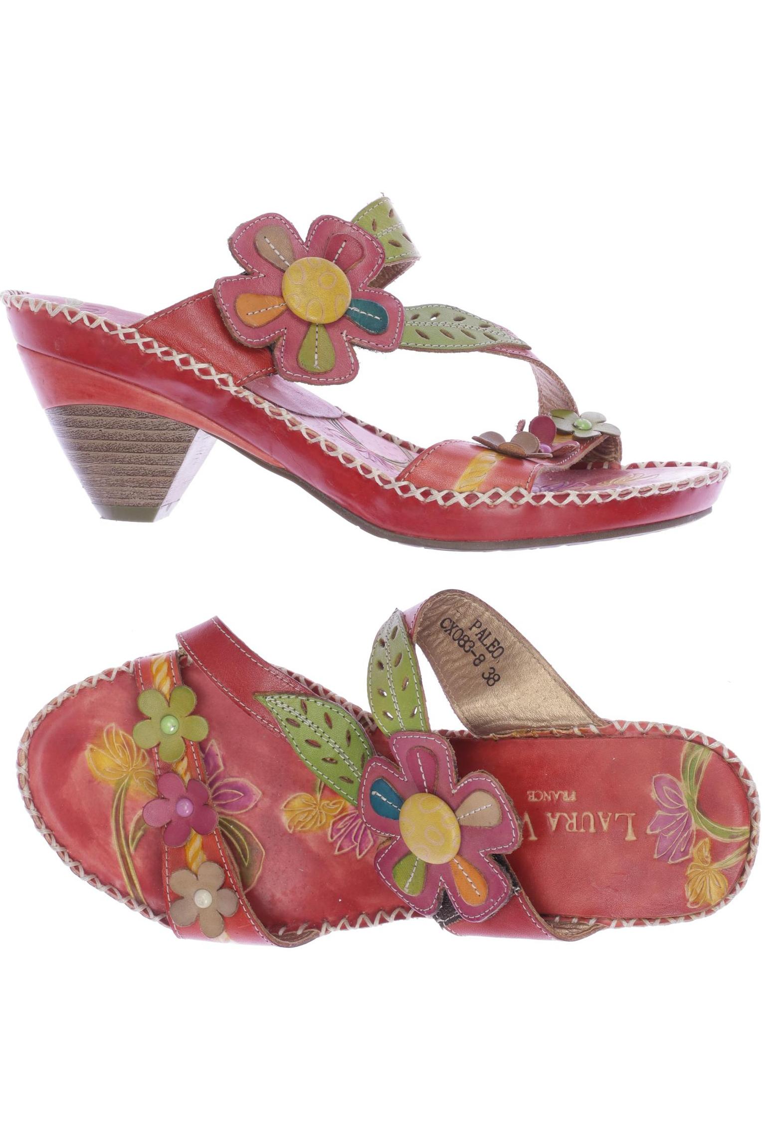 

Laura Vita Damen Sandale, rot, Gr. 38
