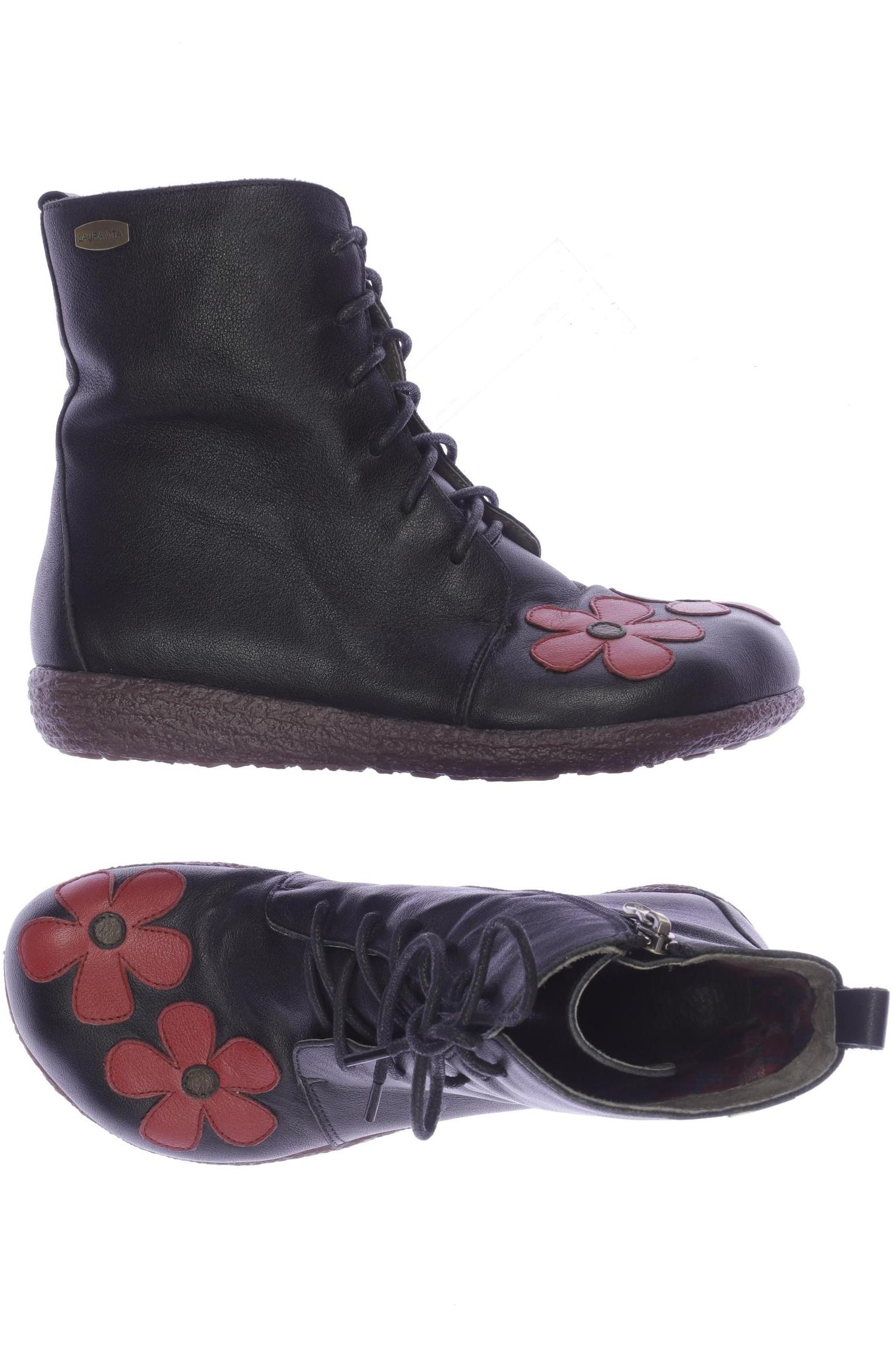 

Laura Vita Damen Stiefelette, schwarz, Gr. 37