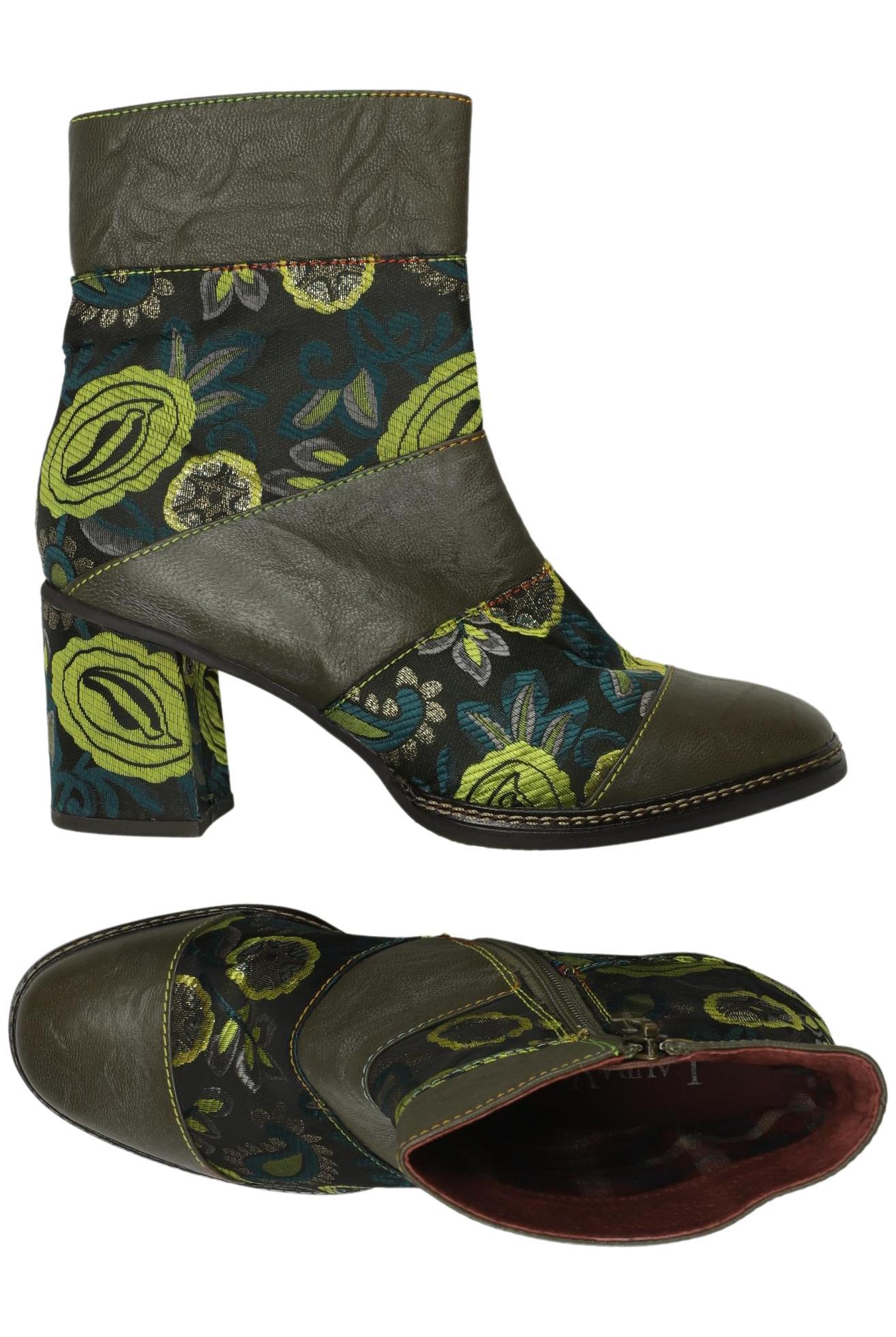 

Laura Vita Damen Stiefelette, grün, Gr. 39