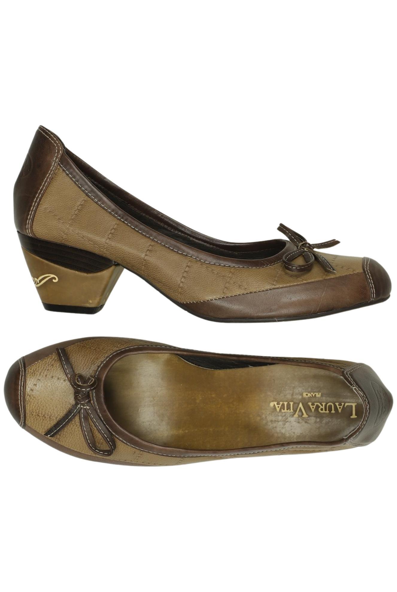 

Laura Vita Damen Pumps, braun, Gr. 38
