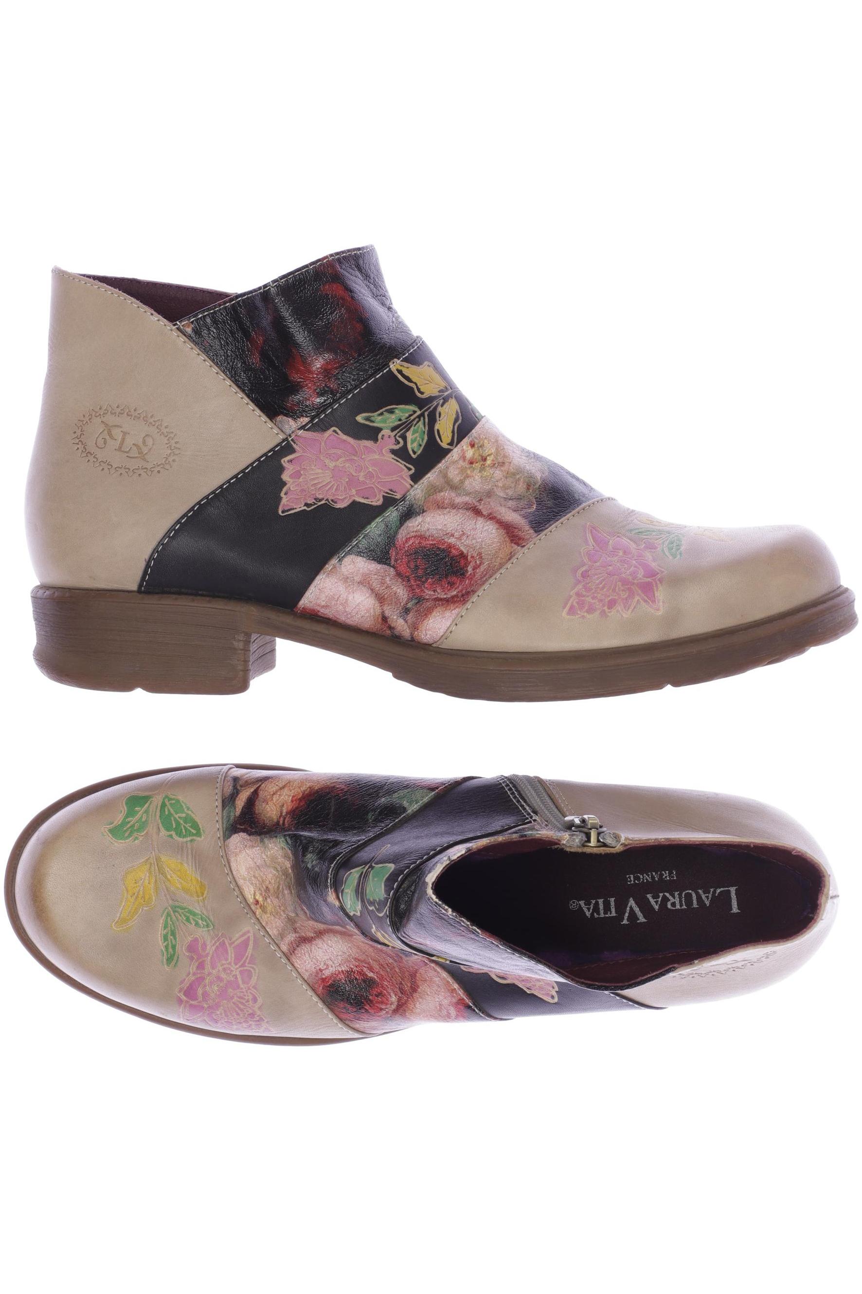

Laura Vita Damen Stiefelette, beige, Gr. 40