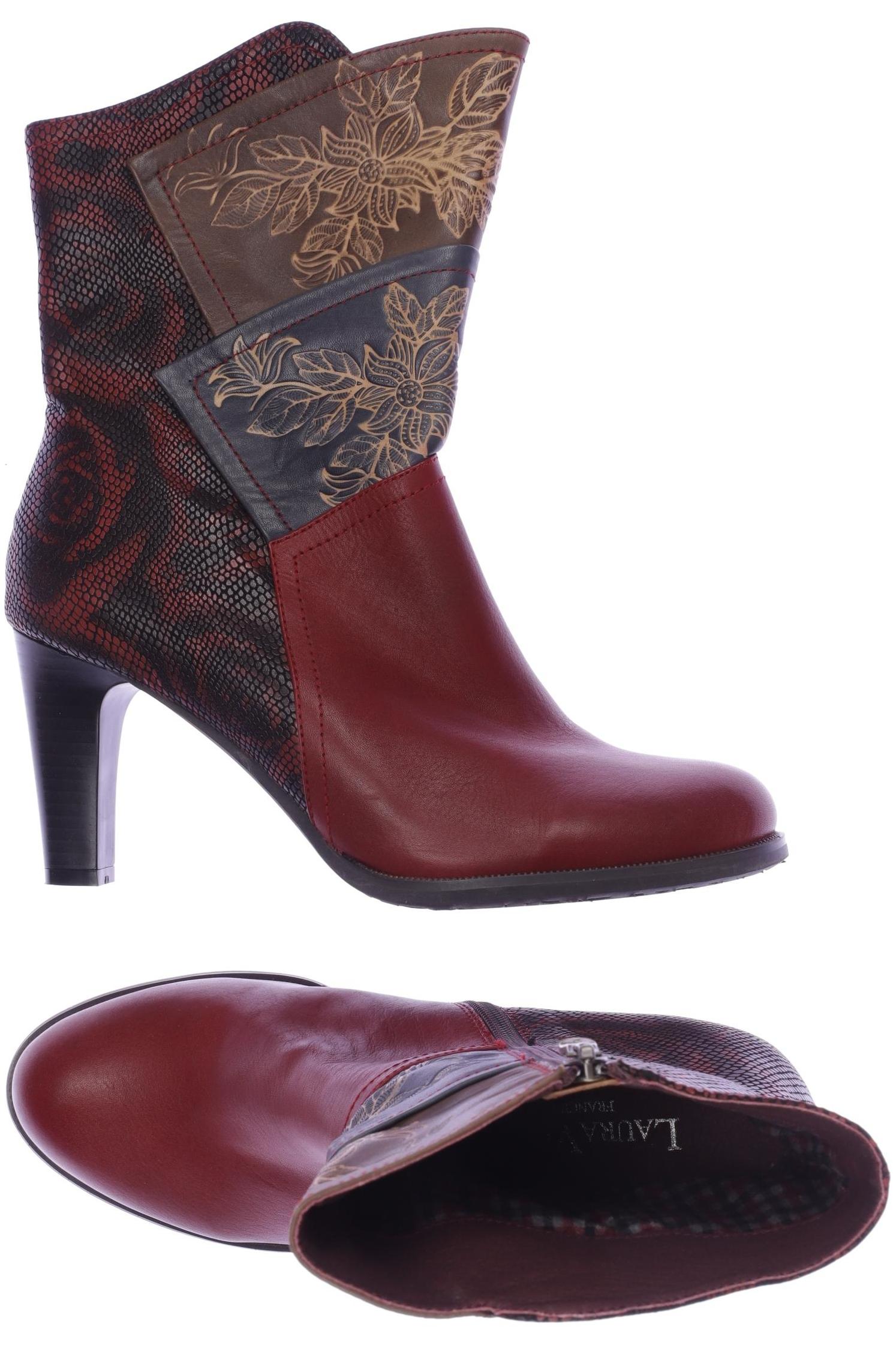 

Laura Vita Damen Stiefelette, rot, Gr. 39
