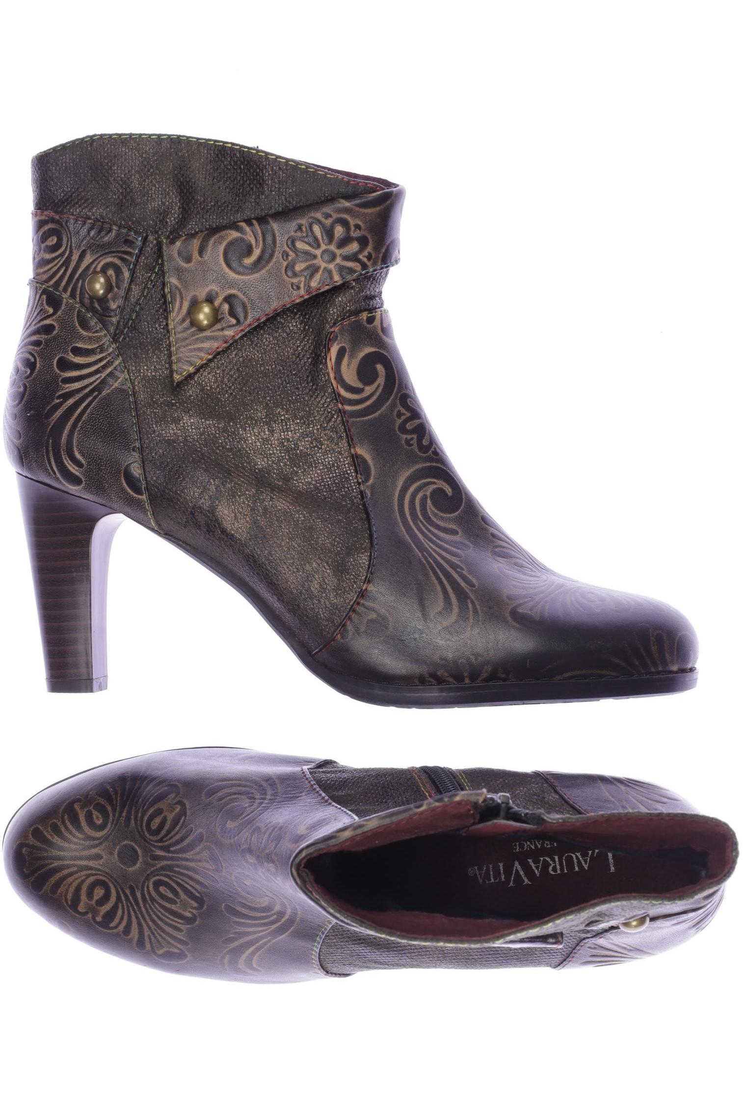 

Laura Vita Damen Stiefelette, braun, Gr. 40