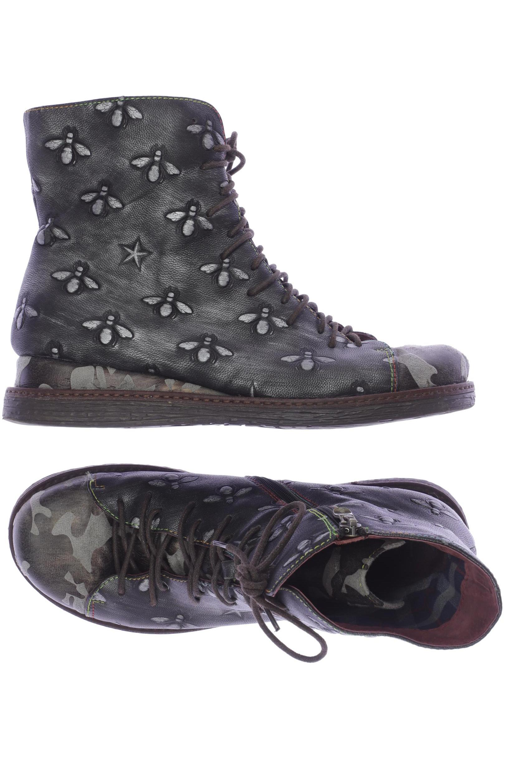 

Laura Vita Damen Stiefelette, grau, Gr. 42