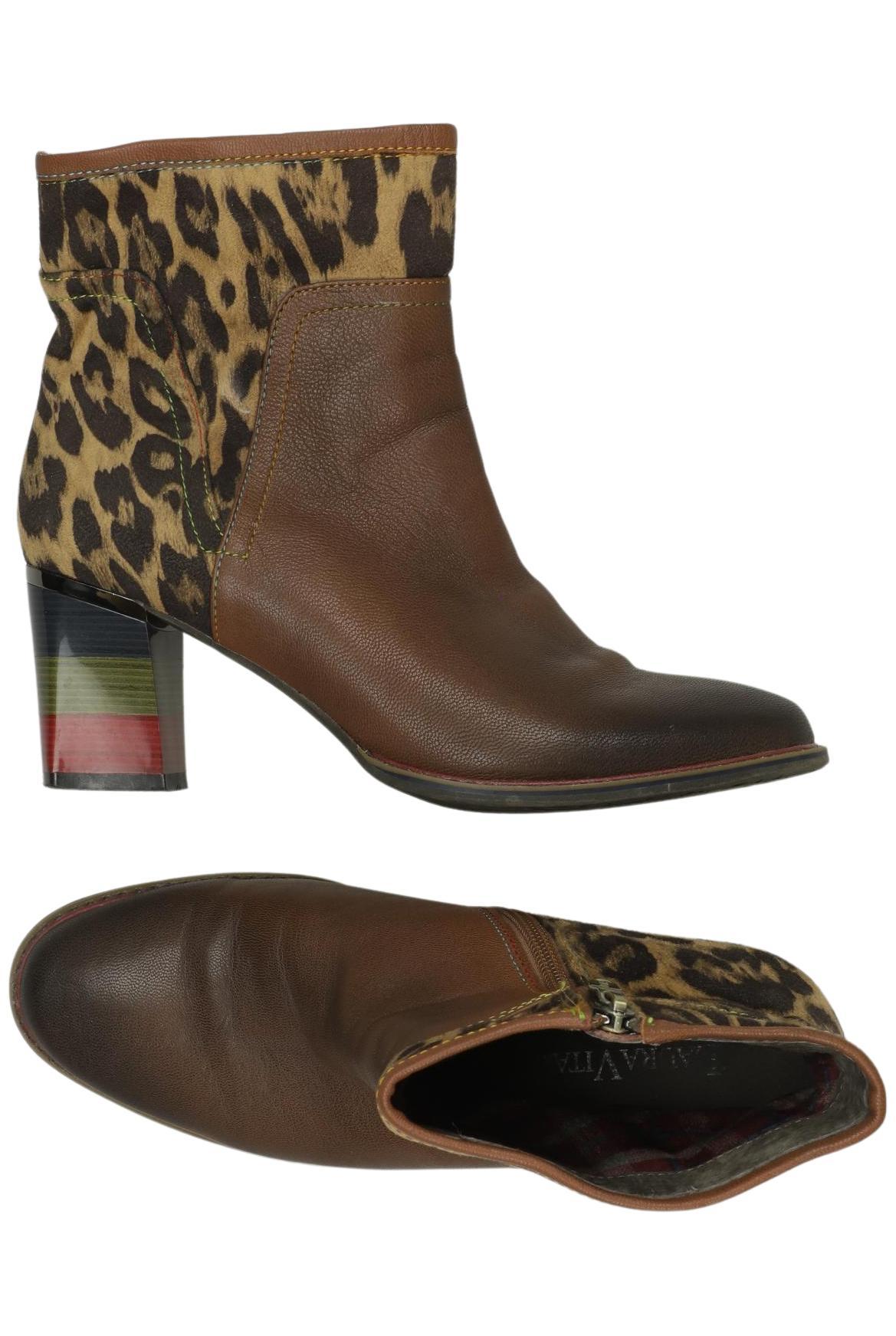 

Laura Vita Damen Stiefelette, braun, Gr. 41