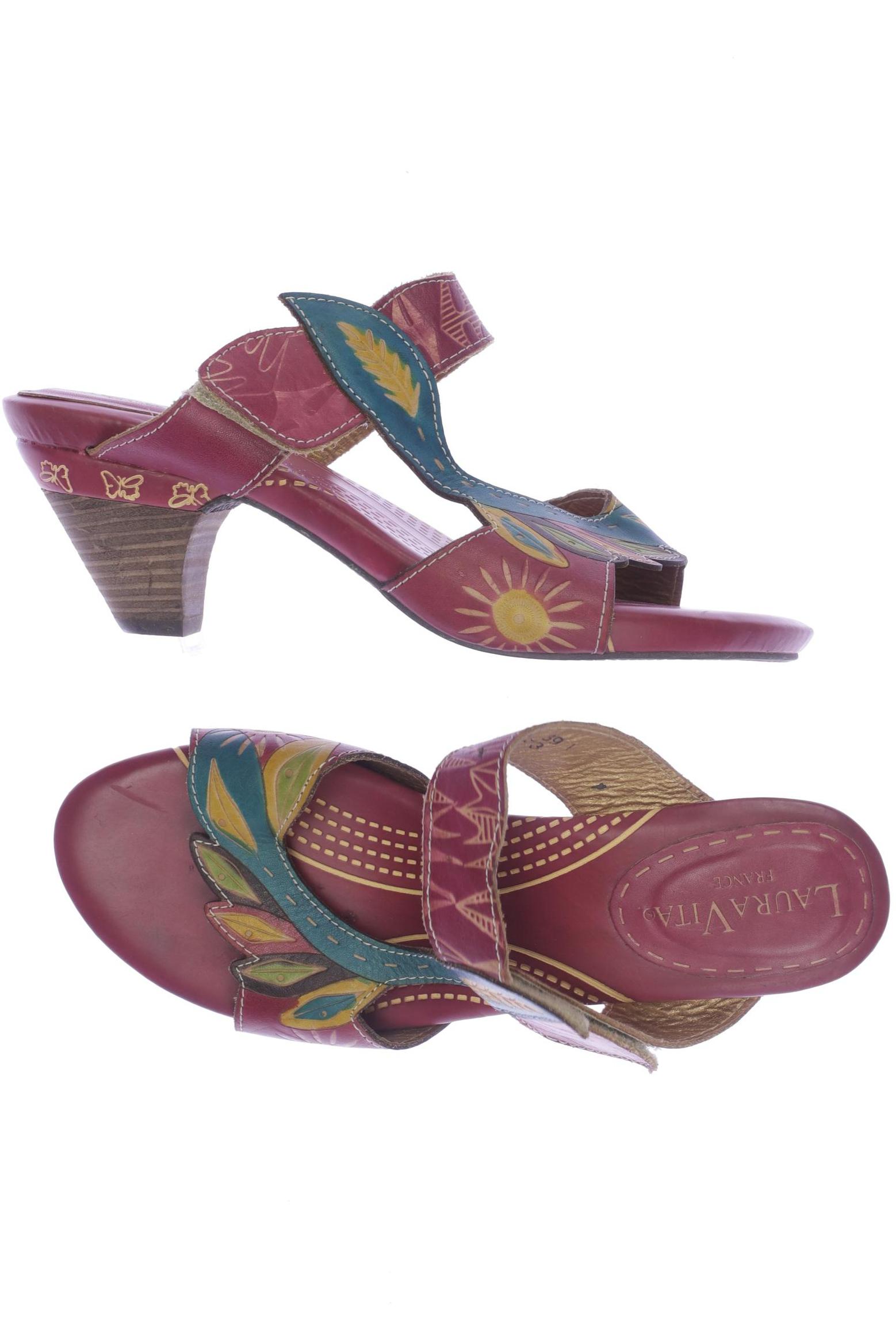 

Laura Vita Damen Sandale, bordeaux, Gr. 39