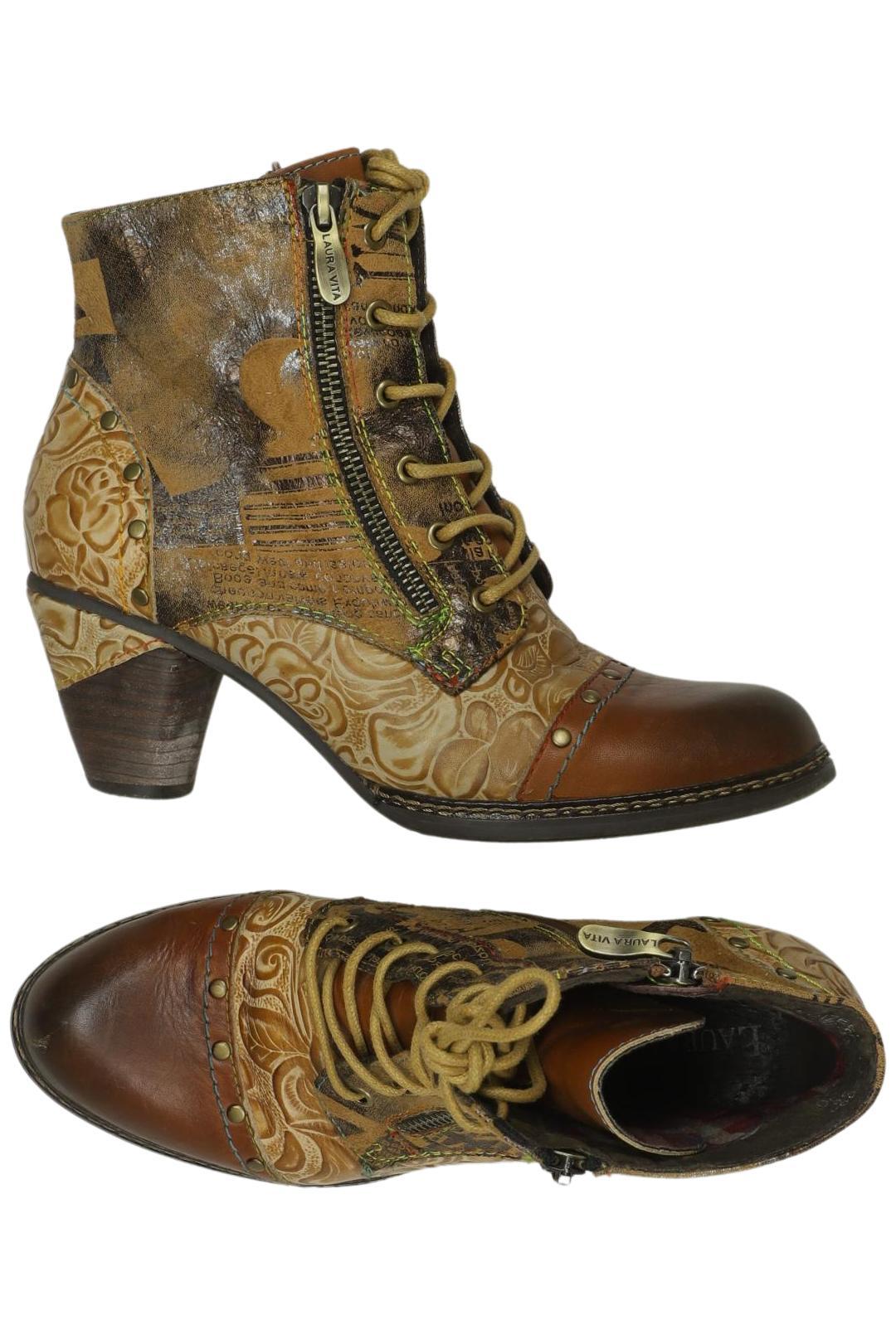 

Laura Vita Damen Stiefelette, braun, Gr. 38