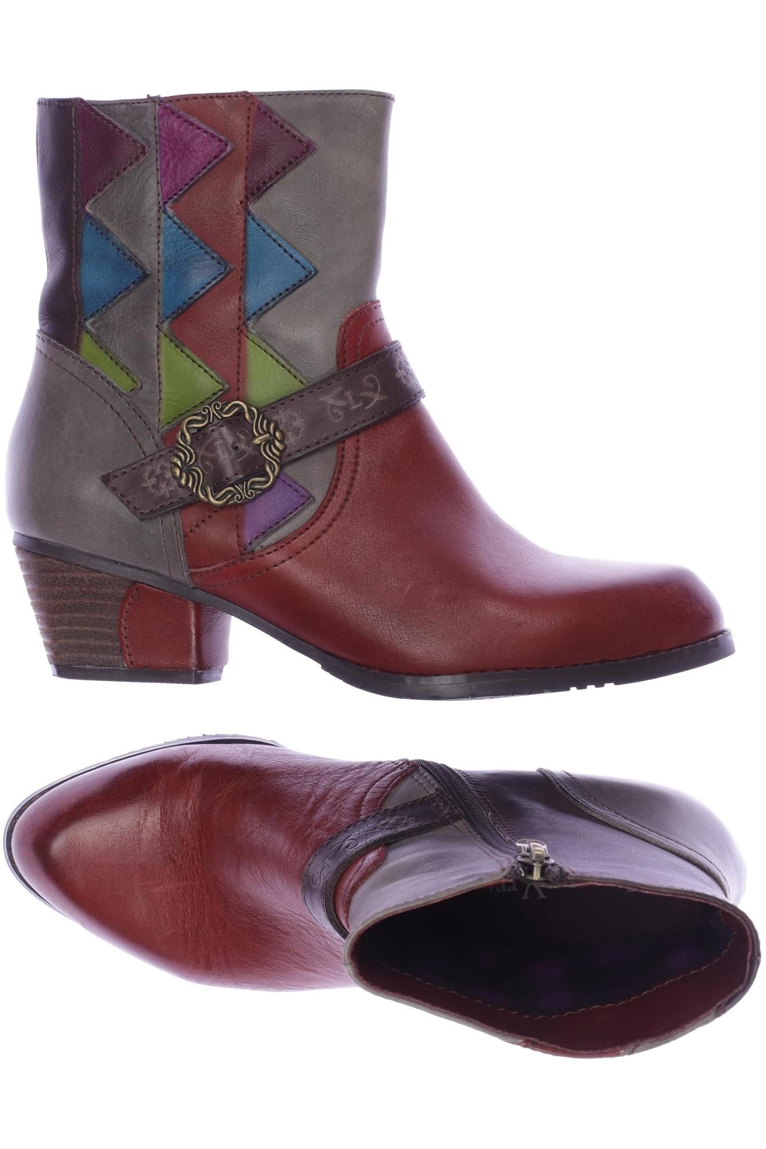 

Laura Vita Damen Stiefelette, rot, Gr. 37