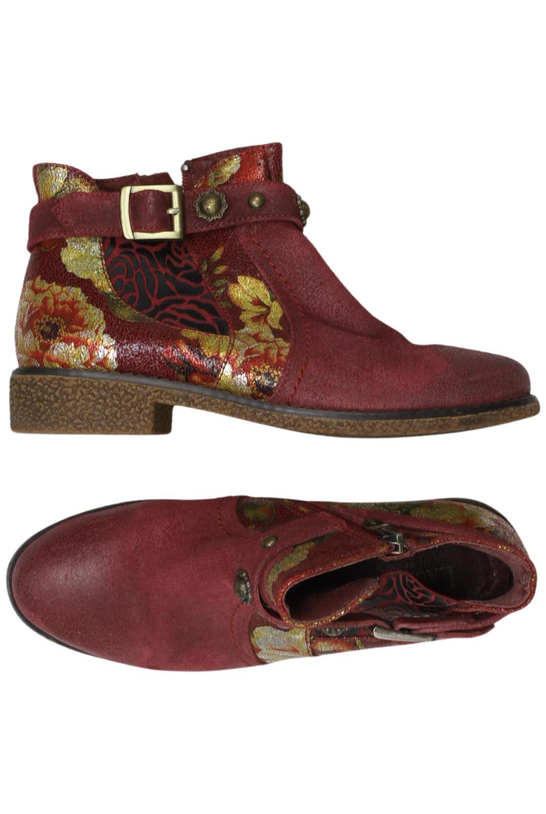 

Laura Vita Damen Stiefelette, bordeaux, Gr. 37