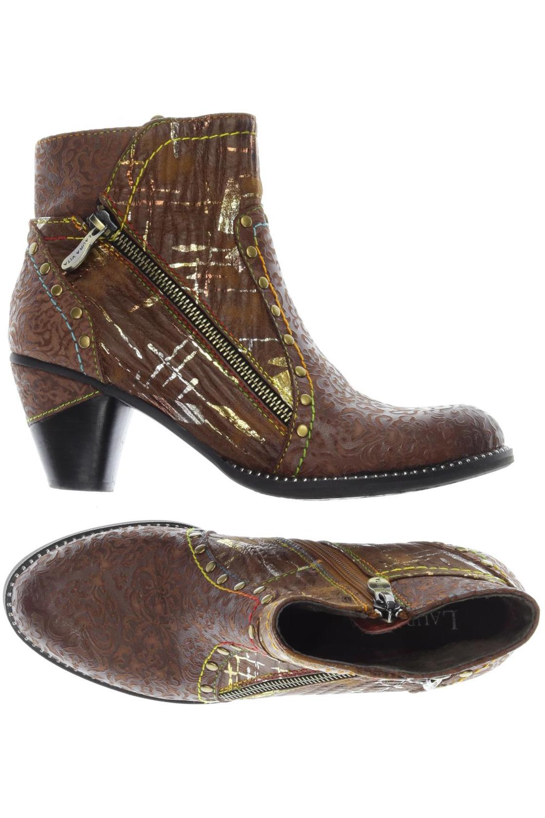 

Laura Vita Damen Stiefelette, braun, Gr. 36