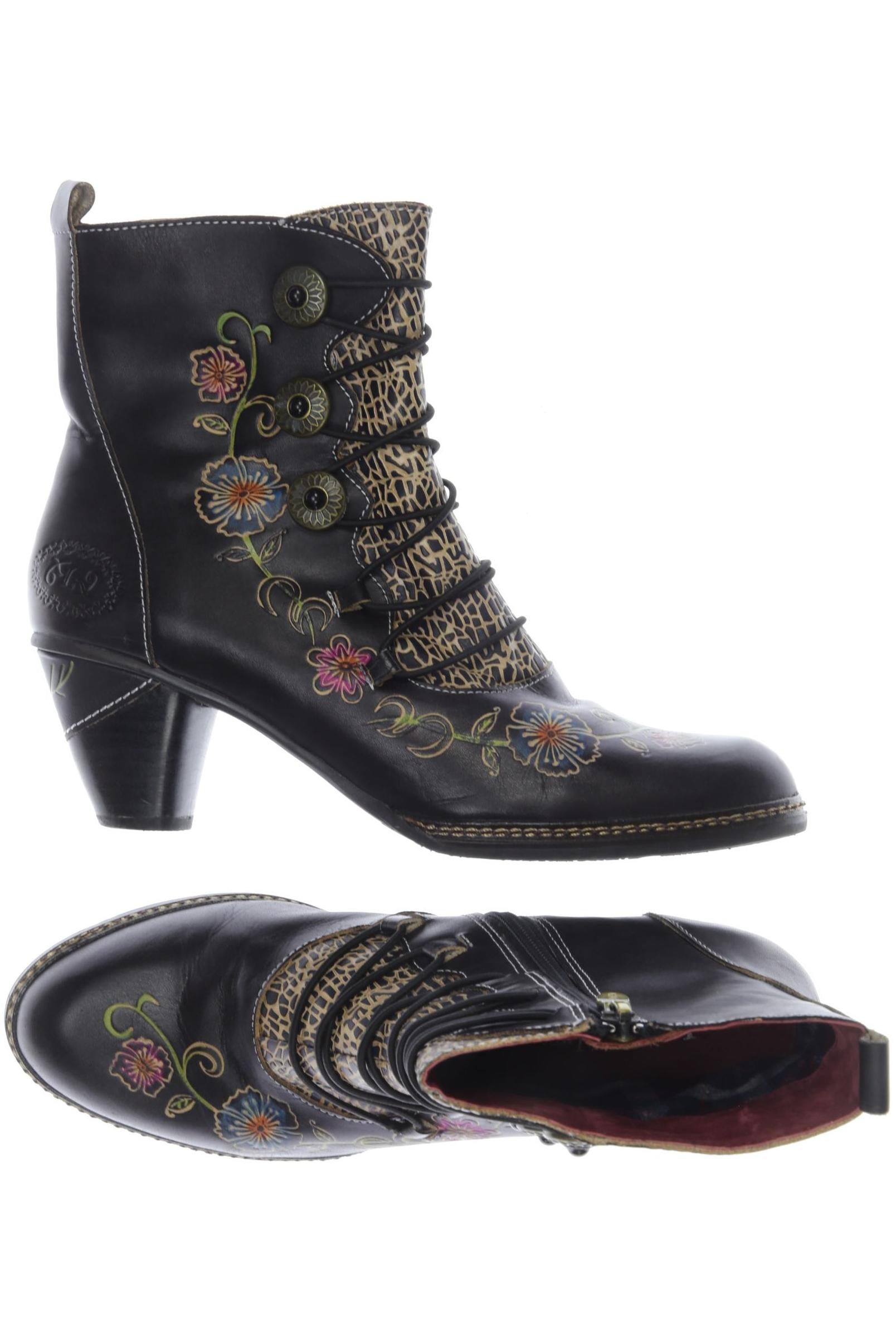 

Laura Vita Damen Stiefelette, schwarz, Gr. 40