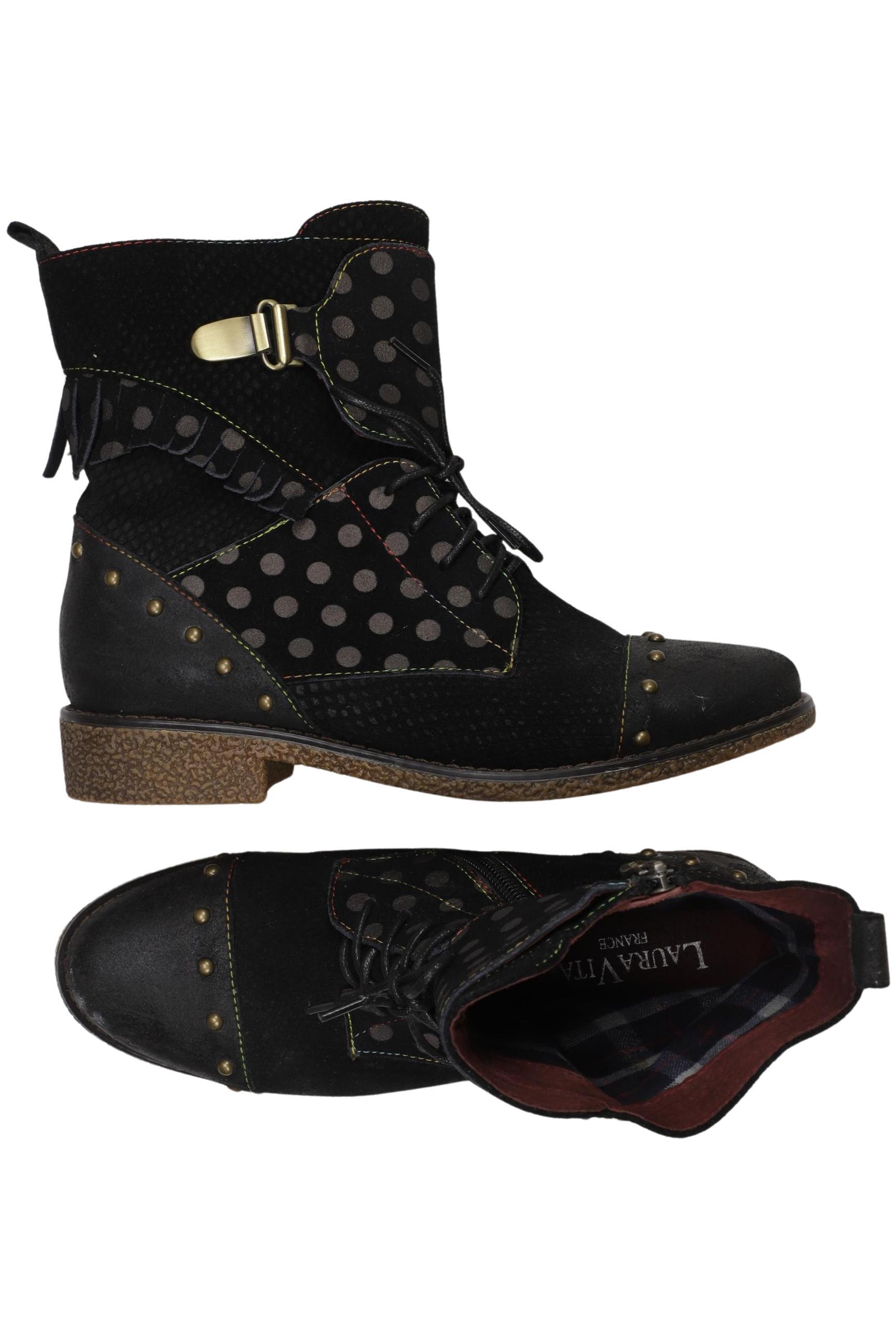 

Laura Vita Damen Stiefelette, schwarz, Gr. 39