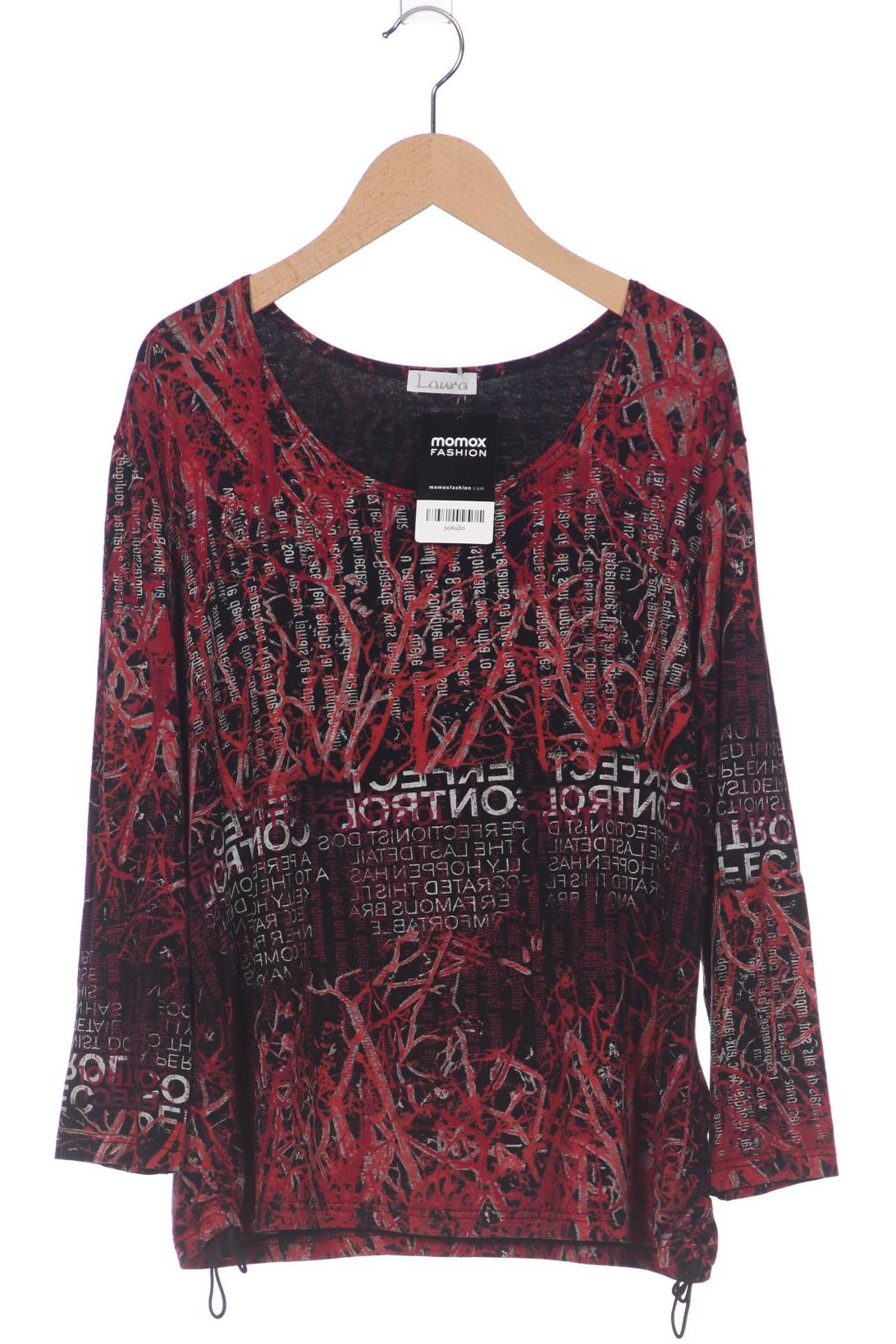 

Laura Vita Damen Langarmshirt, rot, Gr. 44