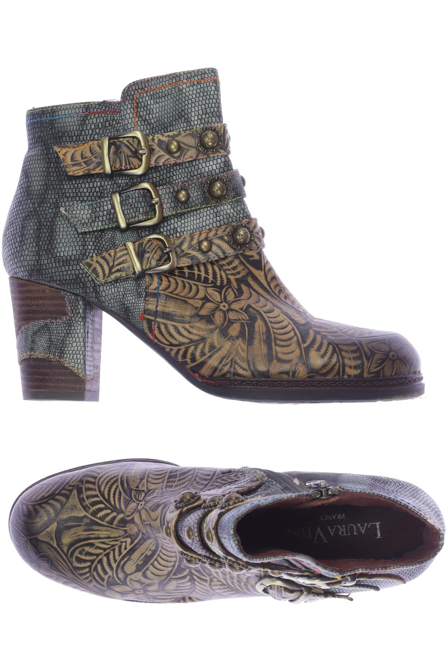 

Laura Vita Damen Stiefelette, türkis, Gr. 38