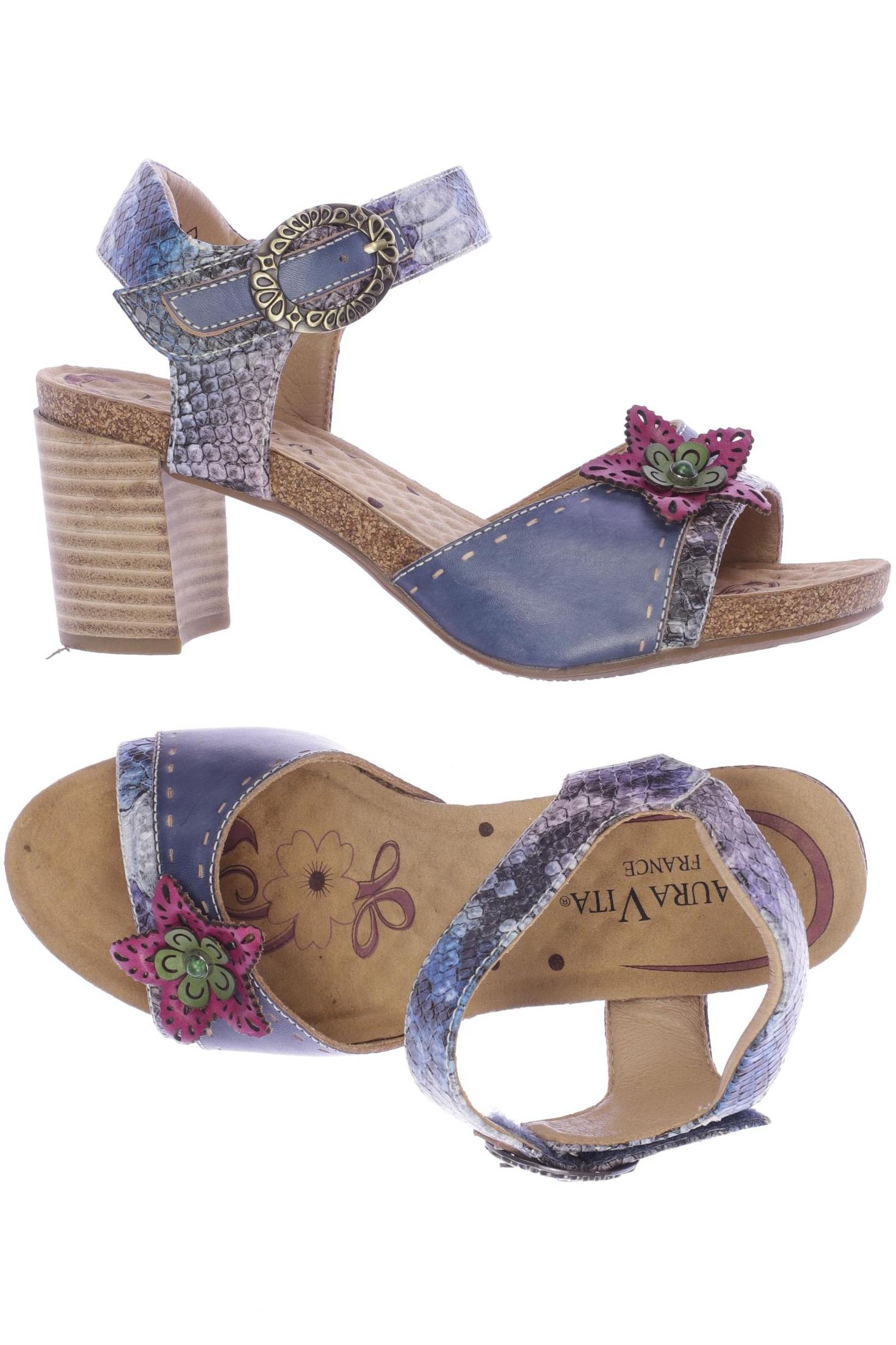 

Laura Vita Damen Sandale, blau, Gr. 36