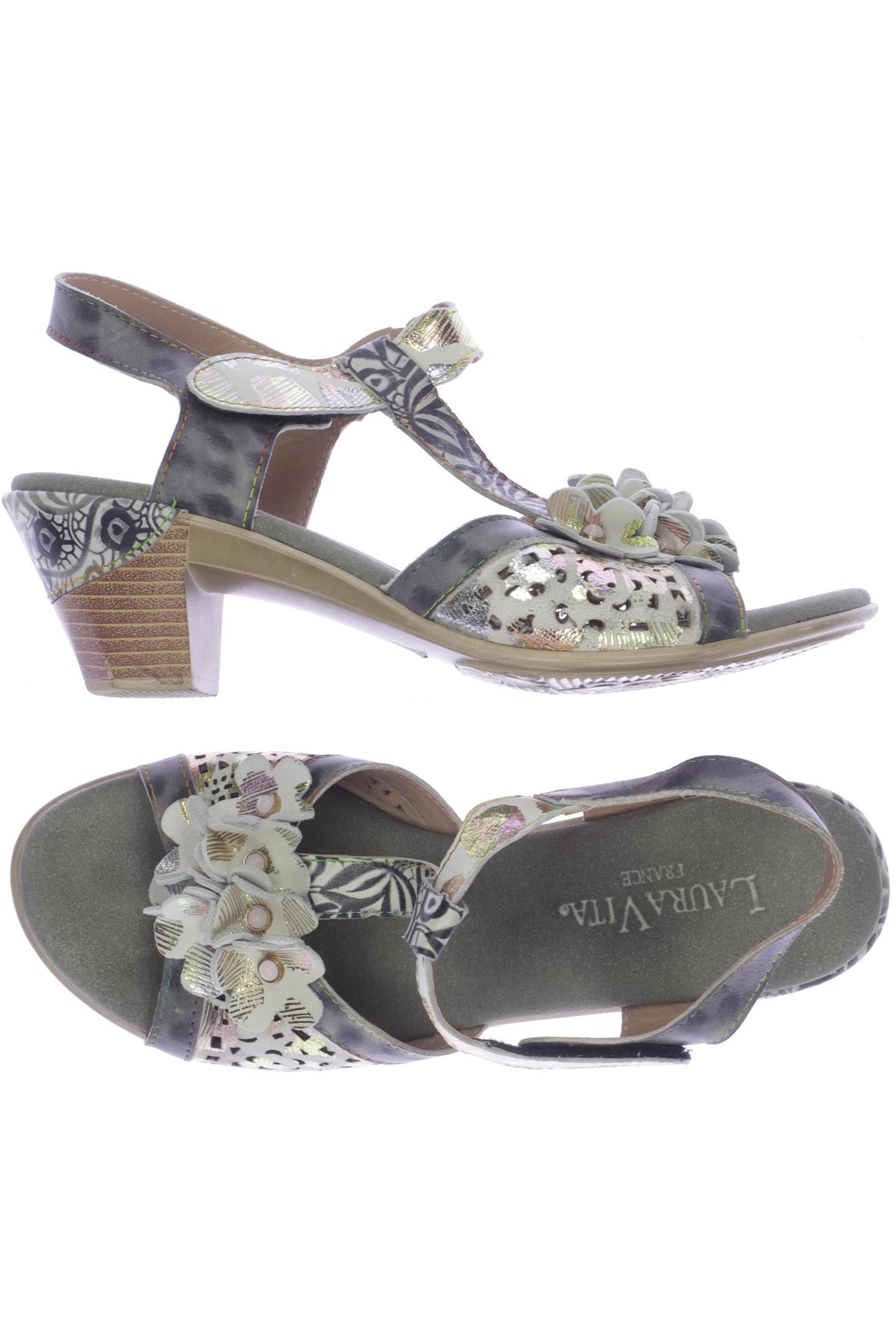 

Laura Vita Damen Sandale, grau, Gr. 39