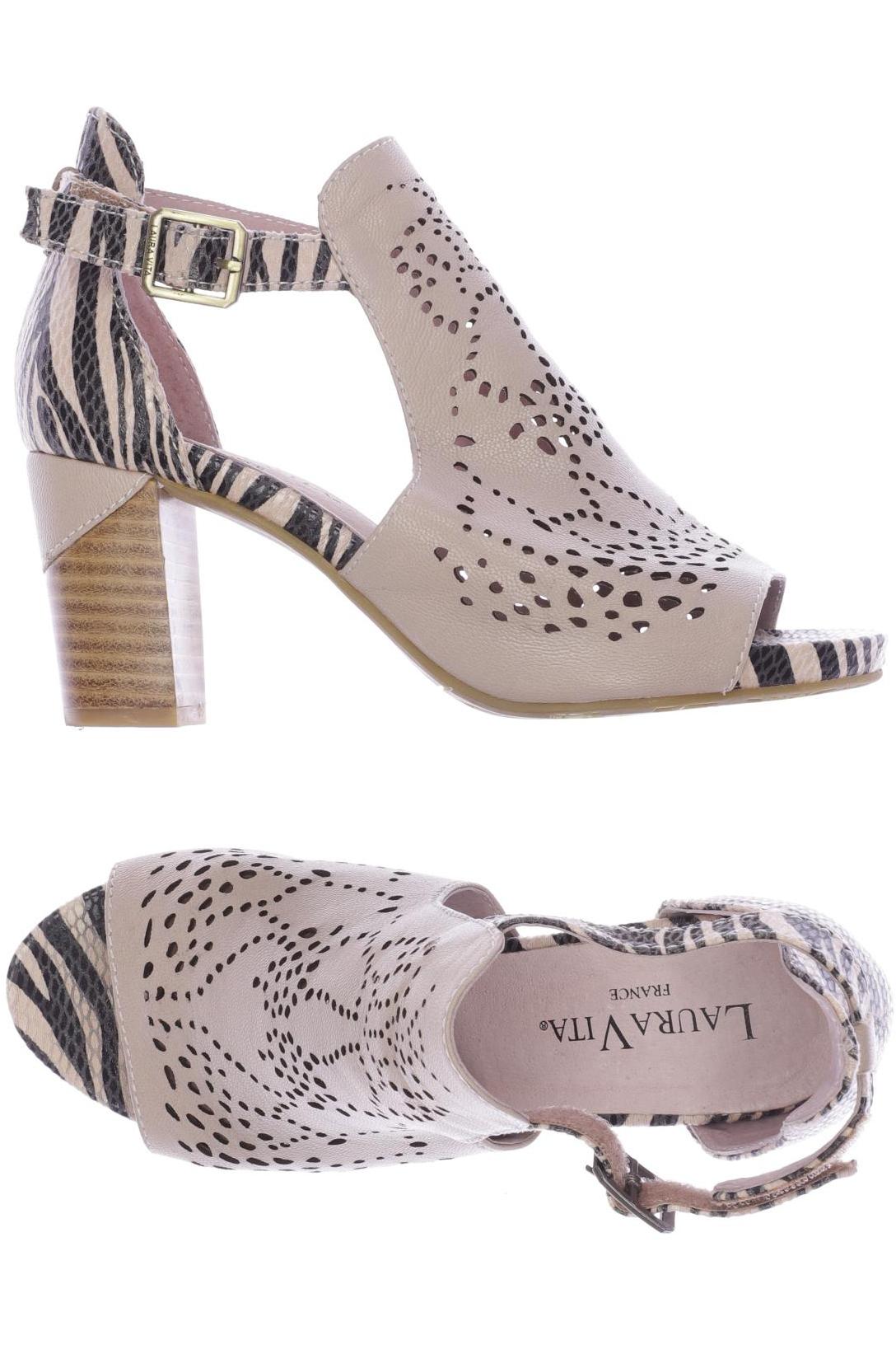 

Laura Vita Damen Sandale, beige, Gr. 37
