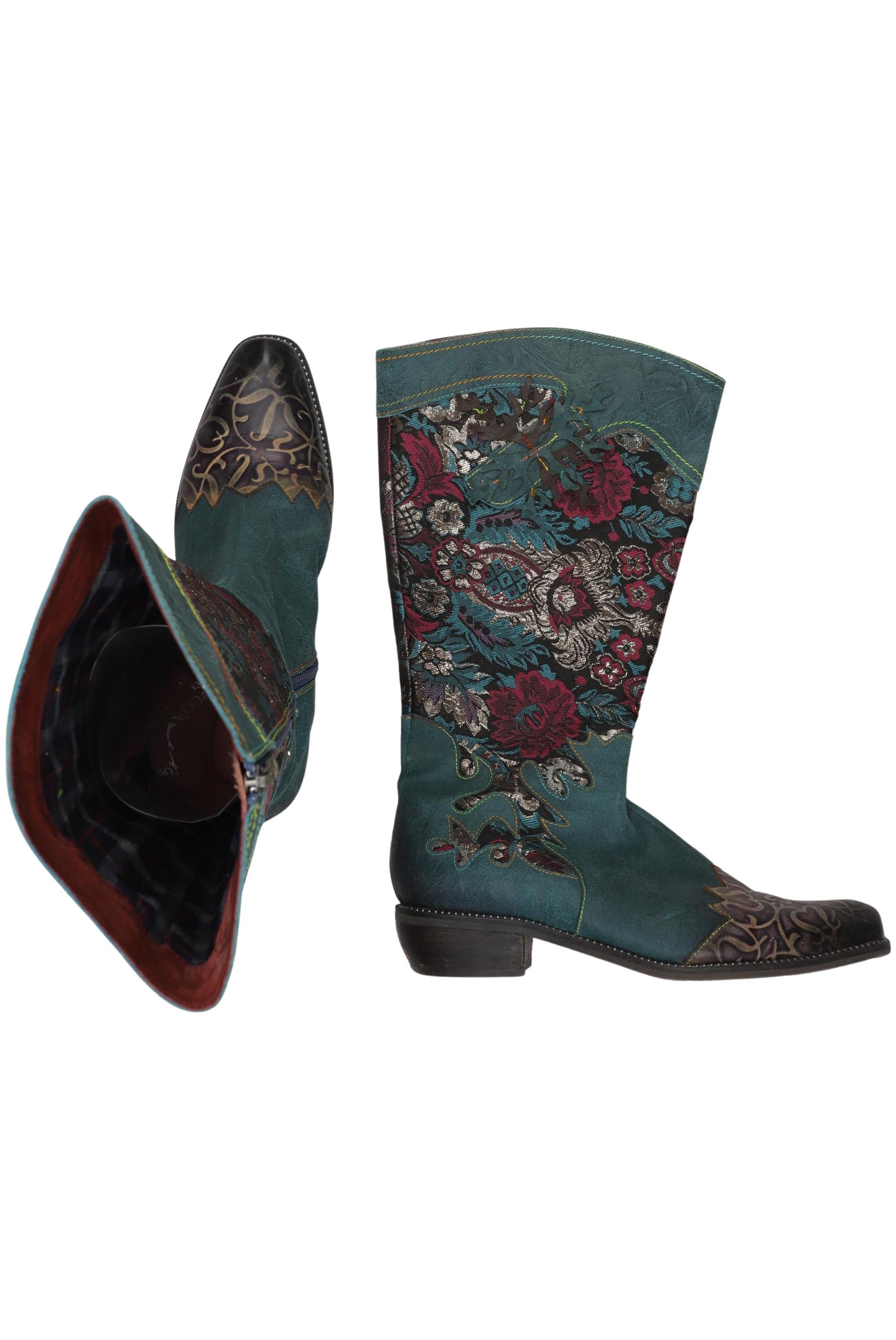 

Laura Vita Damen Stiefel, türkis, Gr. 41