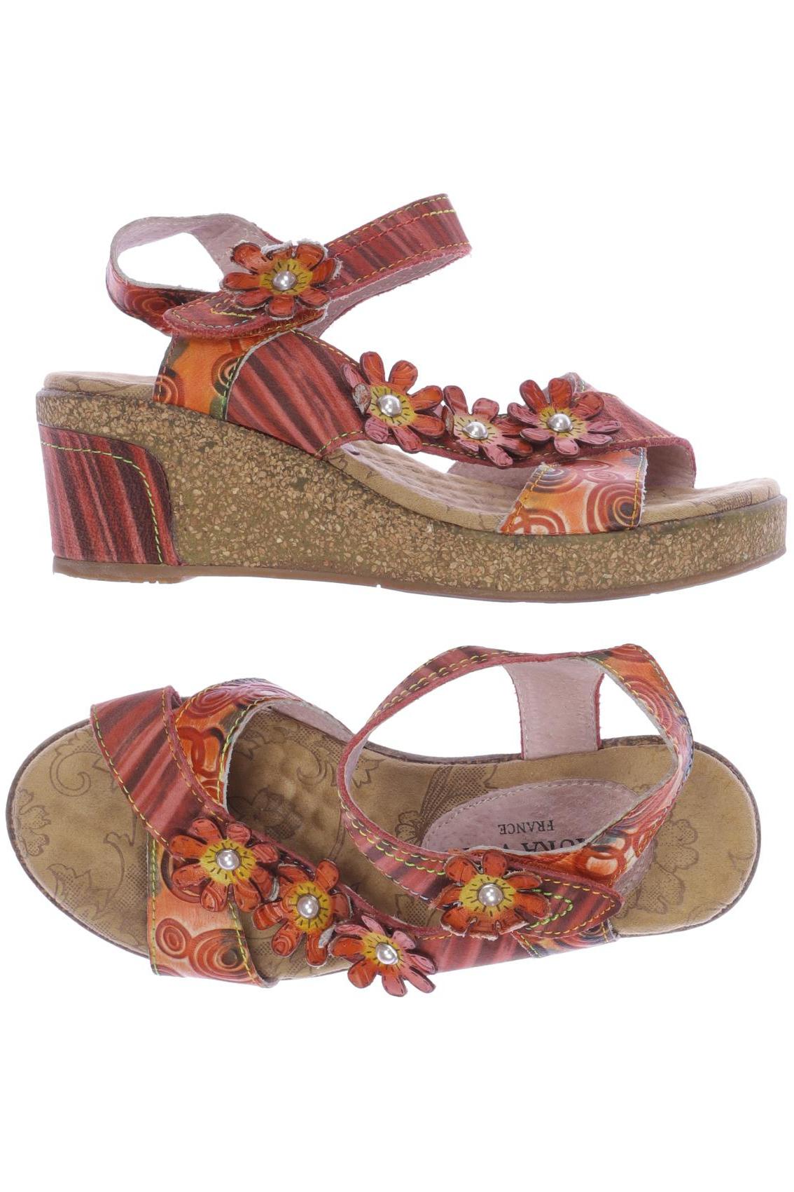 

Laura Vita Damen Sandale, orange, Gr. 36