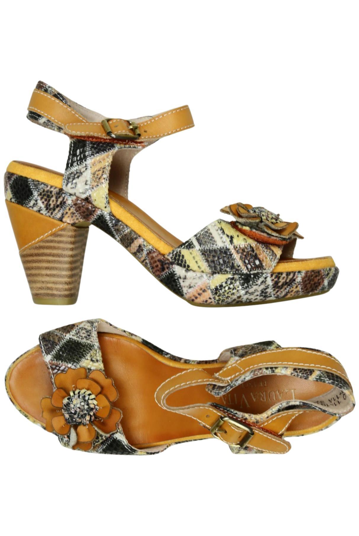 

Laura Vita Damen Sandale, braun, Gr. 37