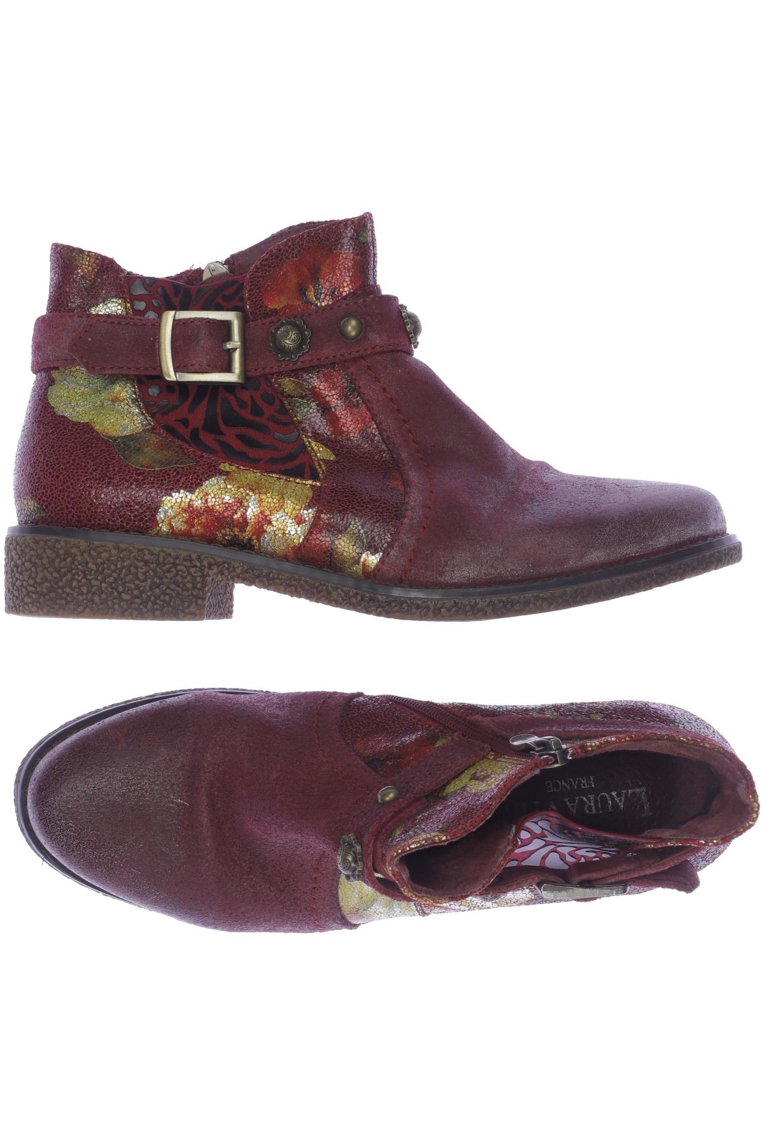 

Laura Vita Damen Stiefelette, bordeaux, Gr. 38