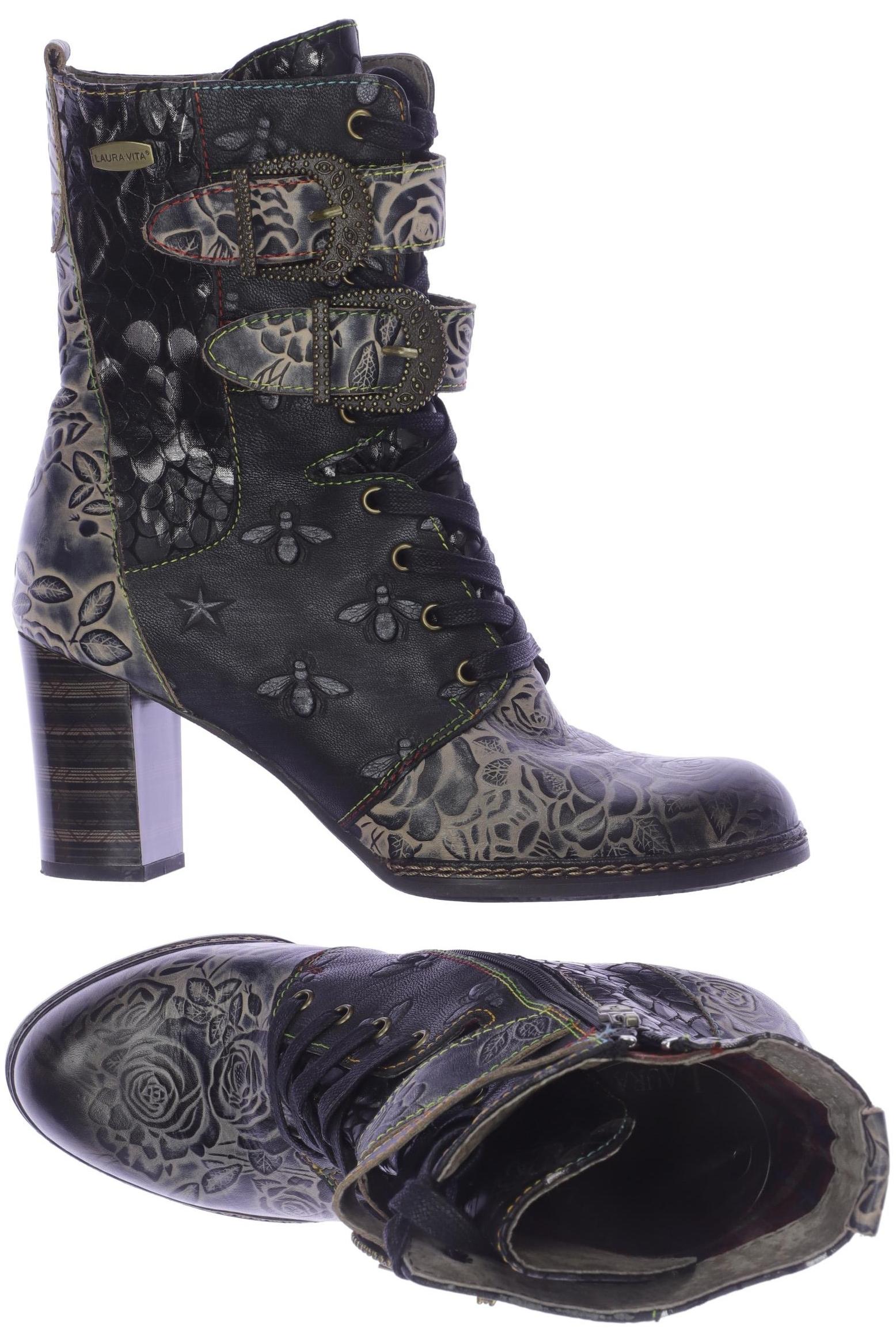 

Laura Vita Damen Stiefelette, marineblau, Gr. 39