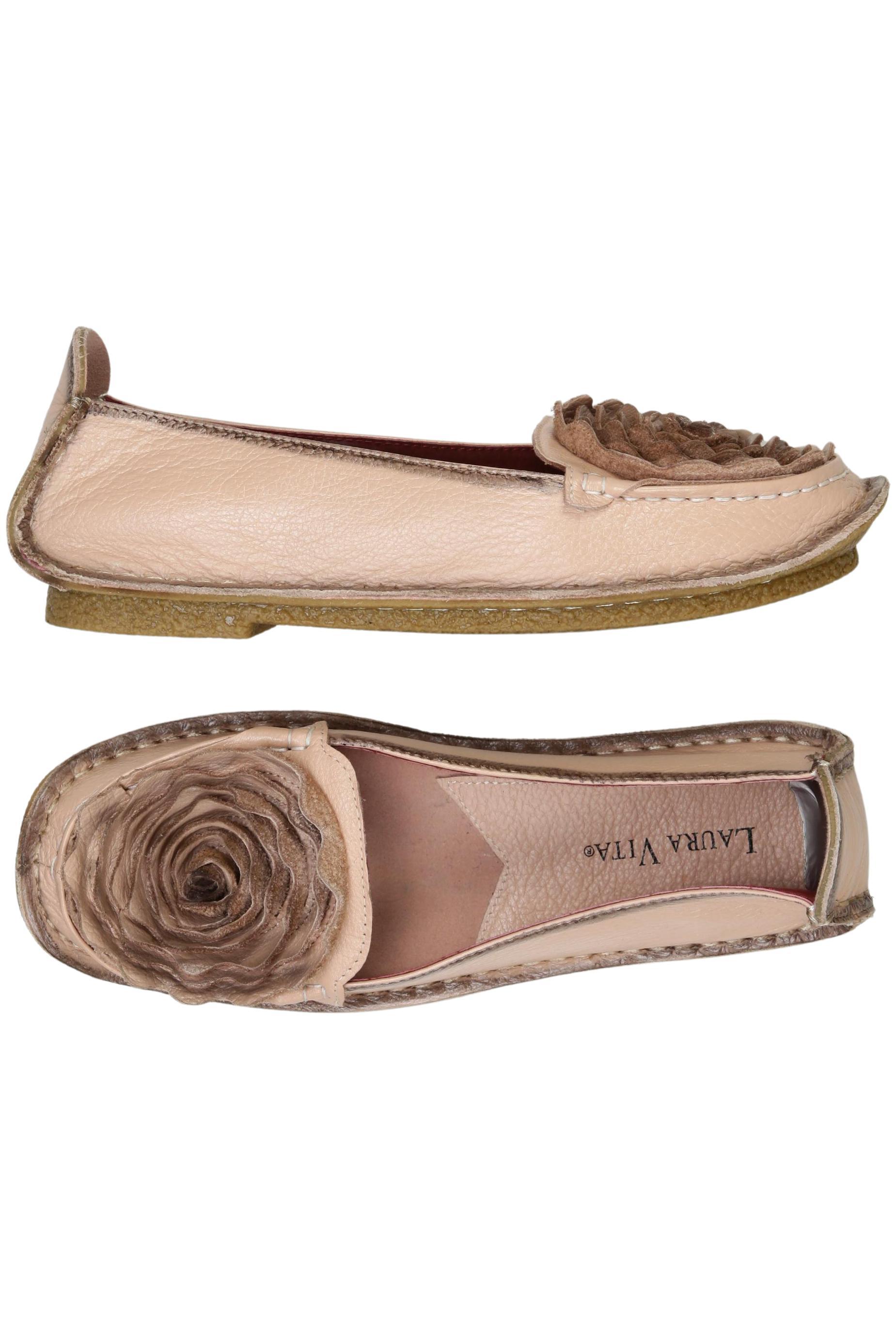 

Laura Vita Damen Halbschuh, beige, Gr. 41