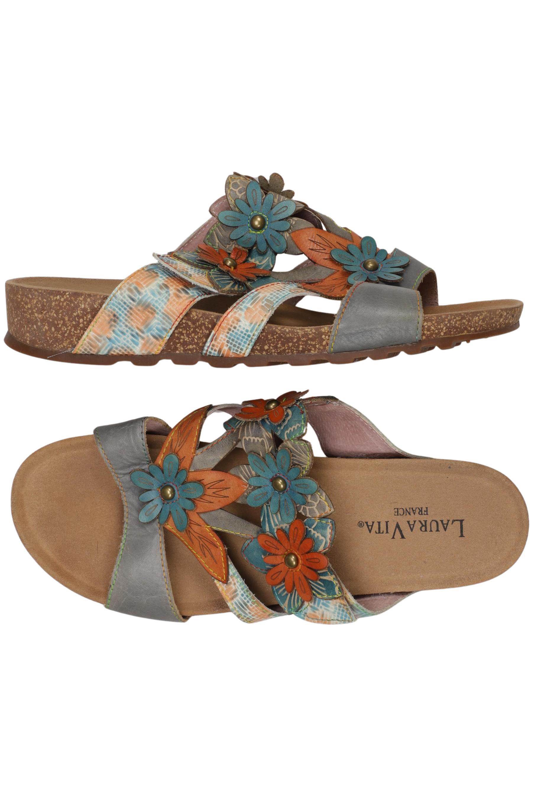 

Laura Vita Damen Sandale, grau, Gr. 43